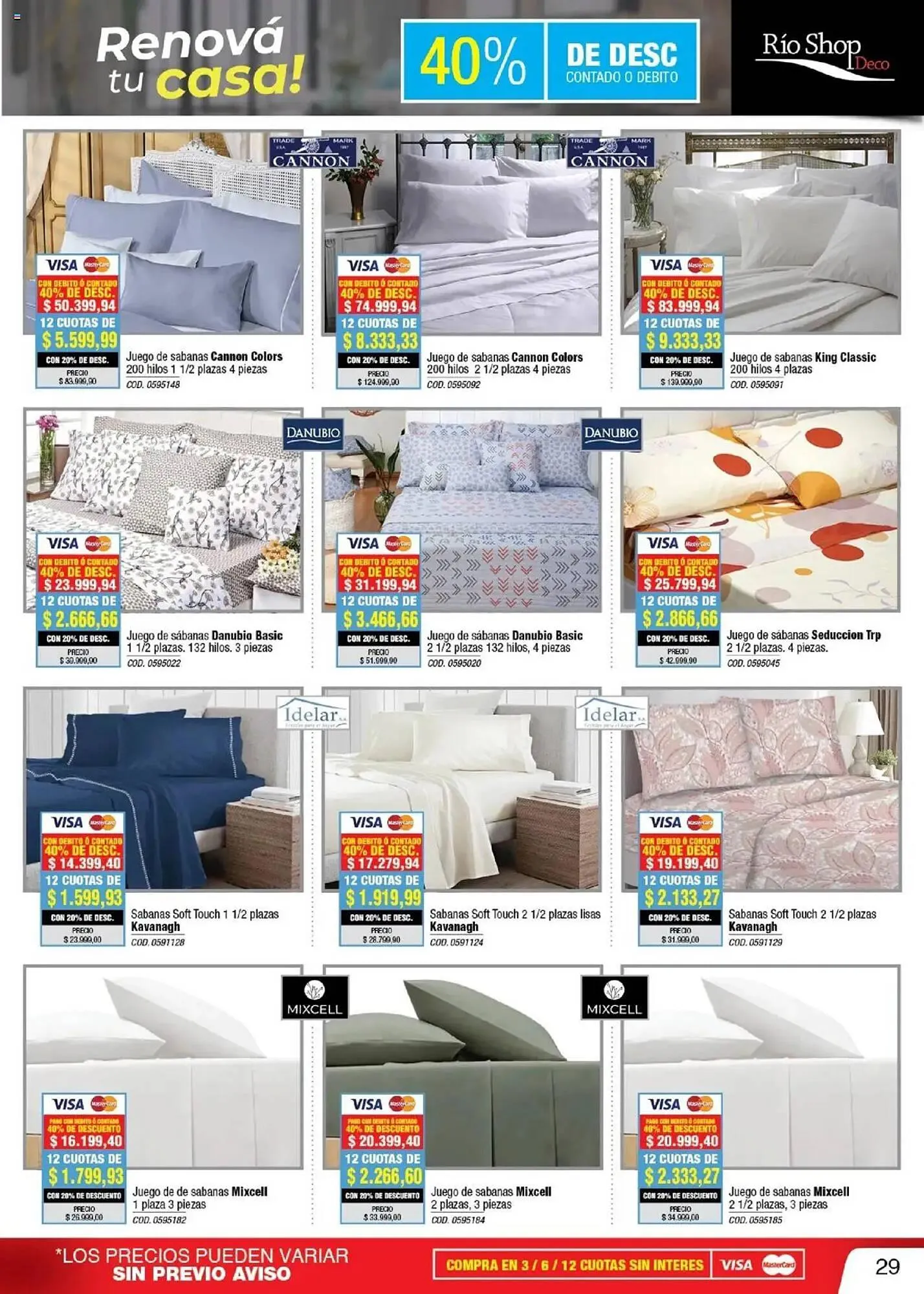Ofertas de Catálogo Rio Shop Deco 20 de marzo al 30 de abril 2025 - Página 29 del catálogo