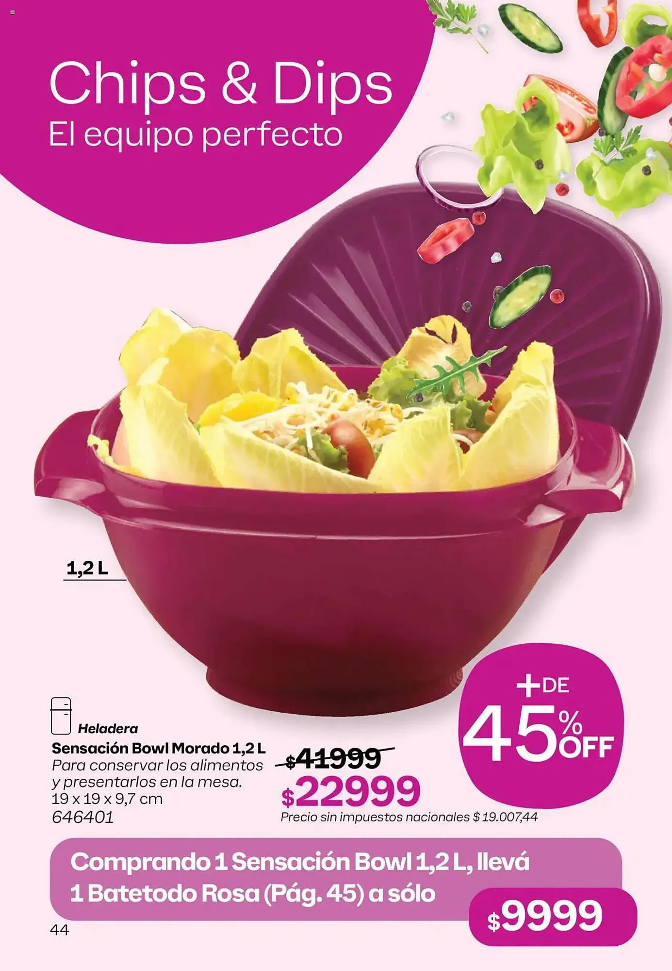 Ofertas de Folleto Tupperware 21 de septiembre al 5 de octubre 2025 - Página 45 del catálogo