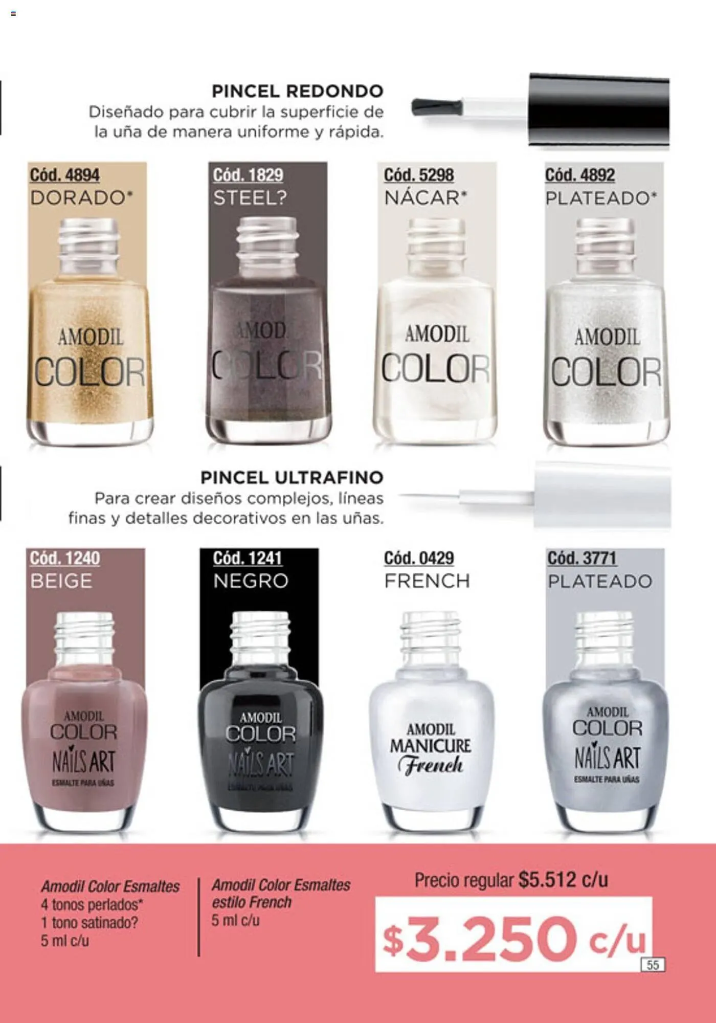 Ofertas de Catálogo Amodil 2 de octubre al 15 de octubre 2024 - Página 55 del catálogo