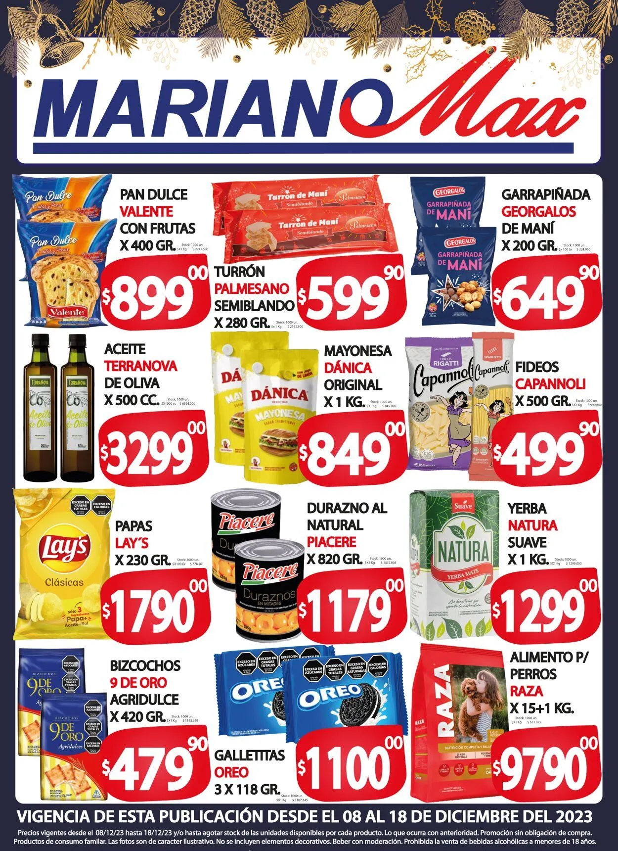 Ofertas de Mariano Max 8 de diciembre al 20 de diciembre 2023 - Página 1 del catálogo