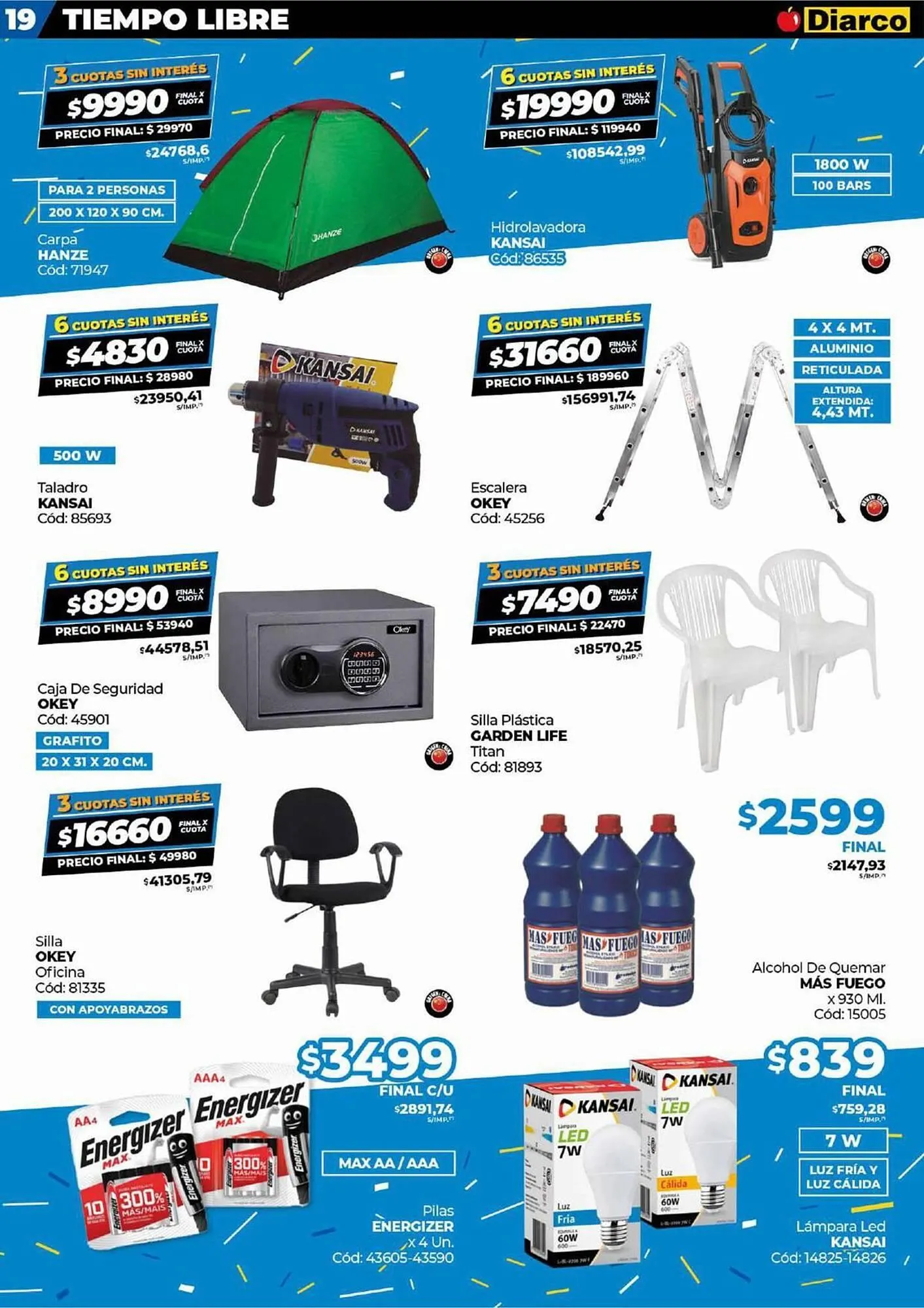 Ofertas de Catálogo Diarco 26 de mayo al 1 de junio 2025 - Página 19 del catálogo