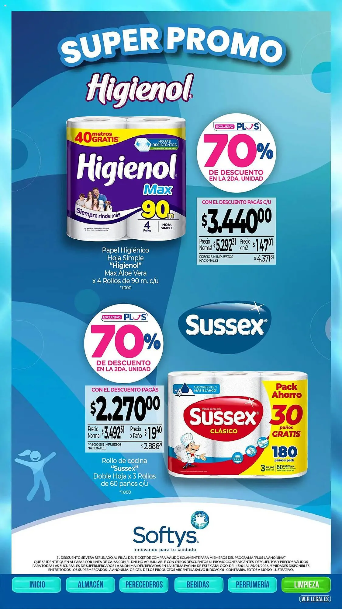 Ofertas de Catálogo La Anonima 15 de enero al 26 de enero 2026 - Página 41 del catálogo