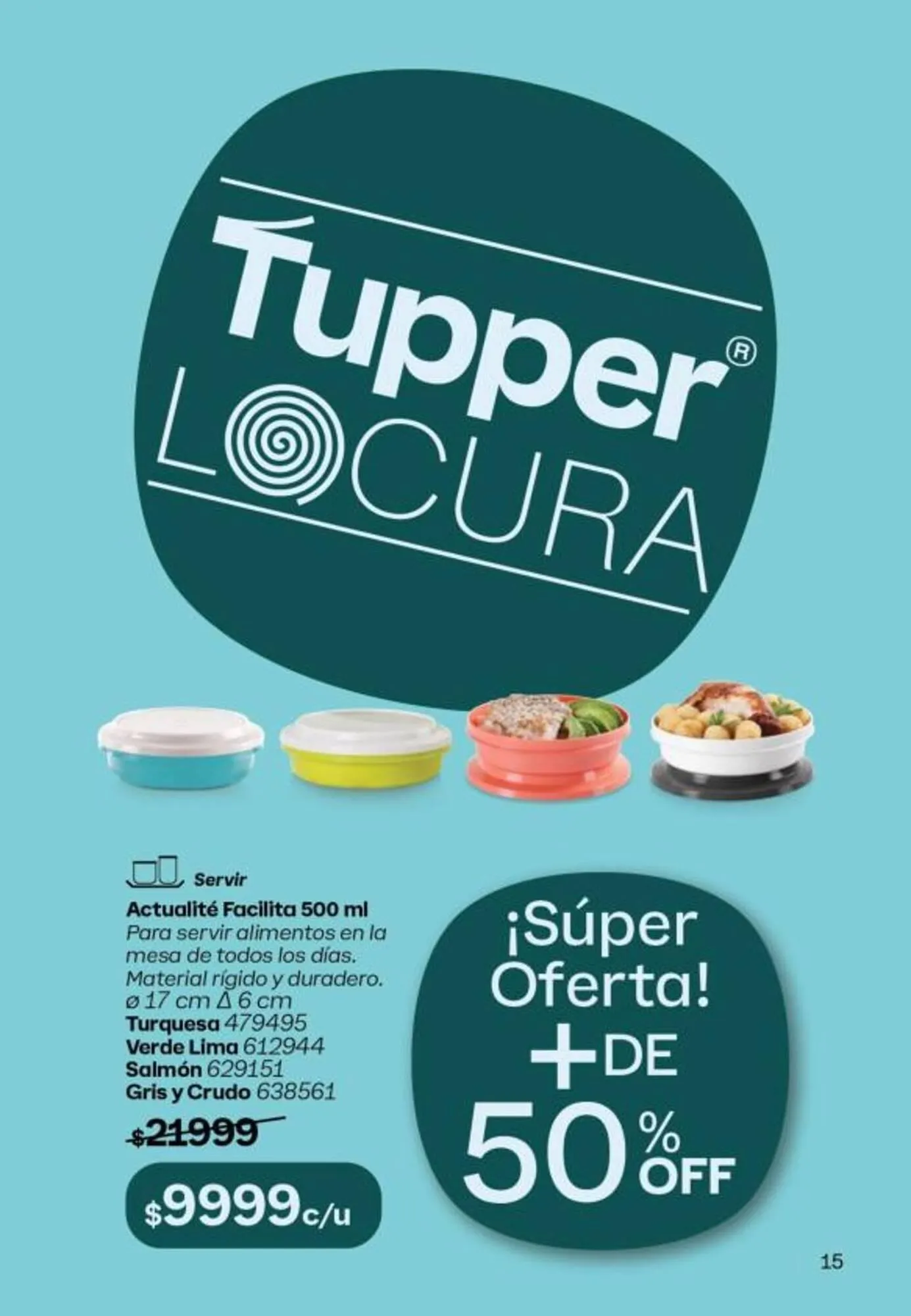 Ofertas de Catálogo Tupperware 4 de abril al 30 de abril 2025 - Página 16 del catálogo