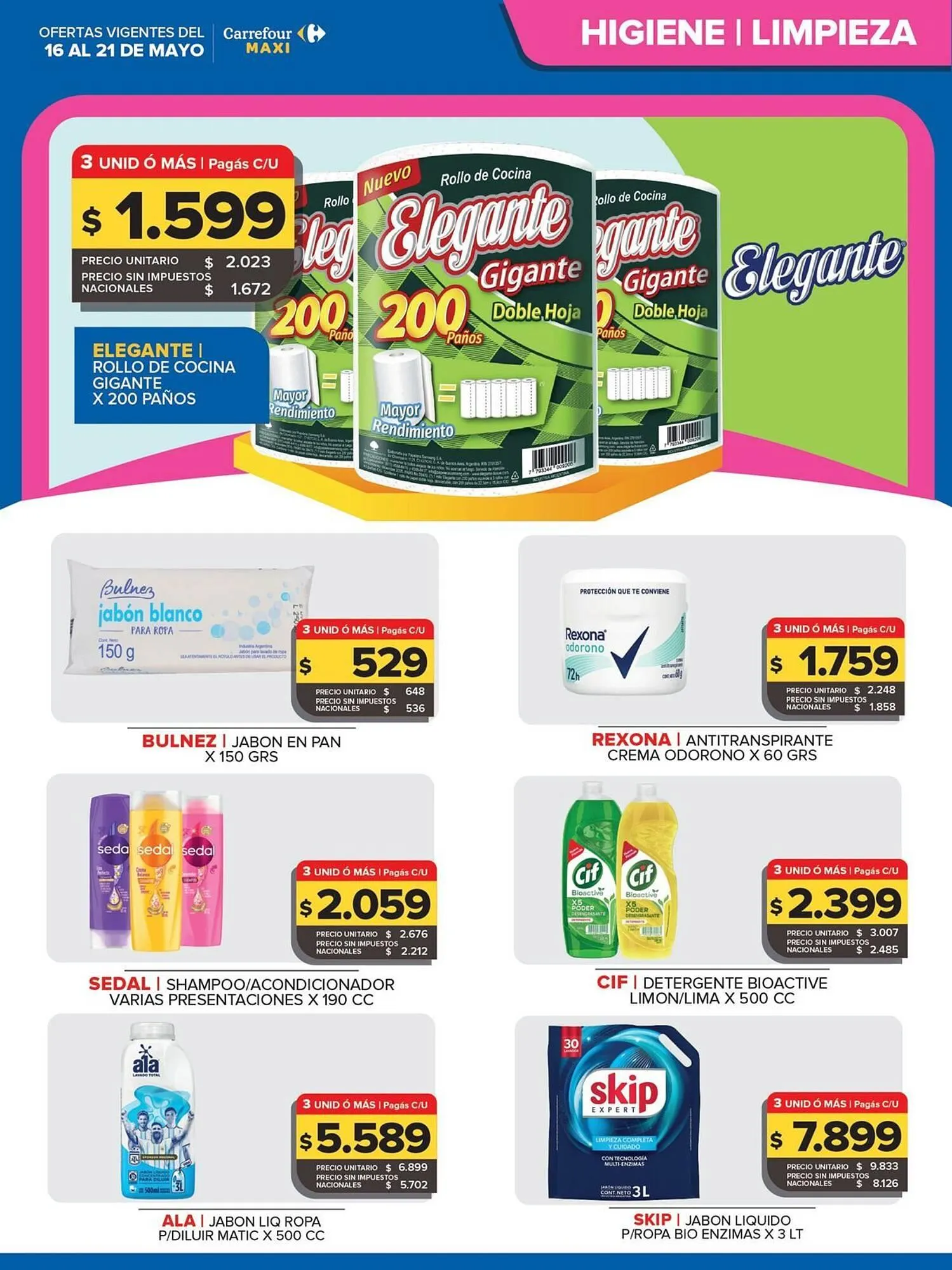 Ofertas de Folleto Carrefour Maxi 16 de mayo al 21 de mayo 2026 - Página 3 del catálogo