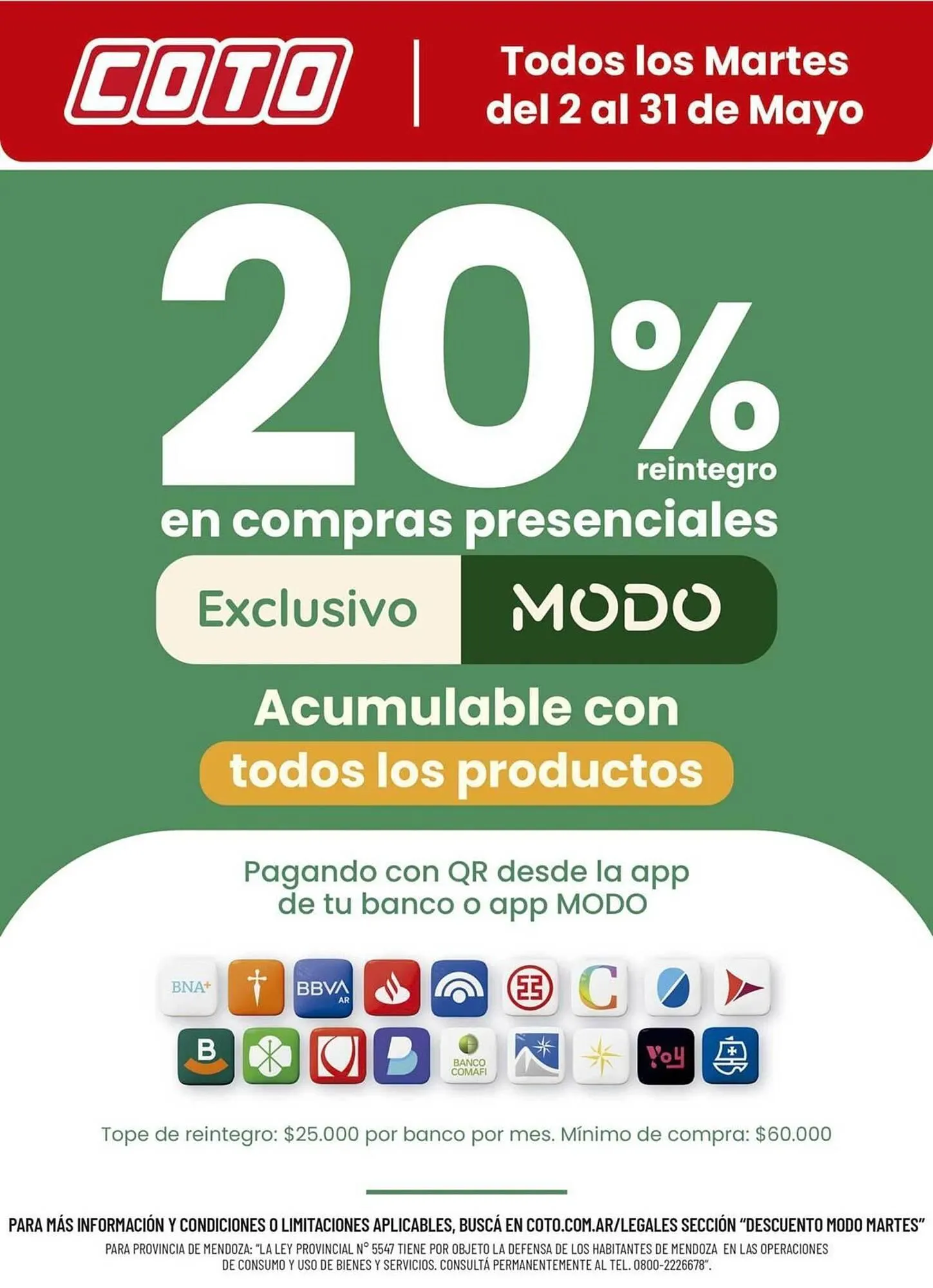 Ofertas de Catálogo Coto 2 de mayo al 31 de mayo 2026 - Página 1 del catálogo