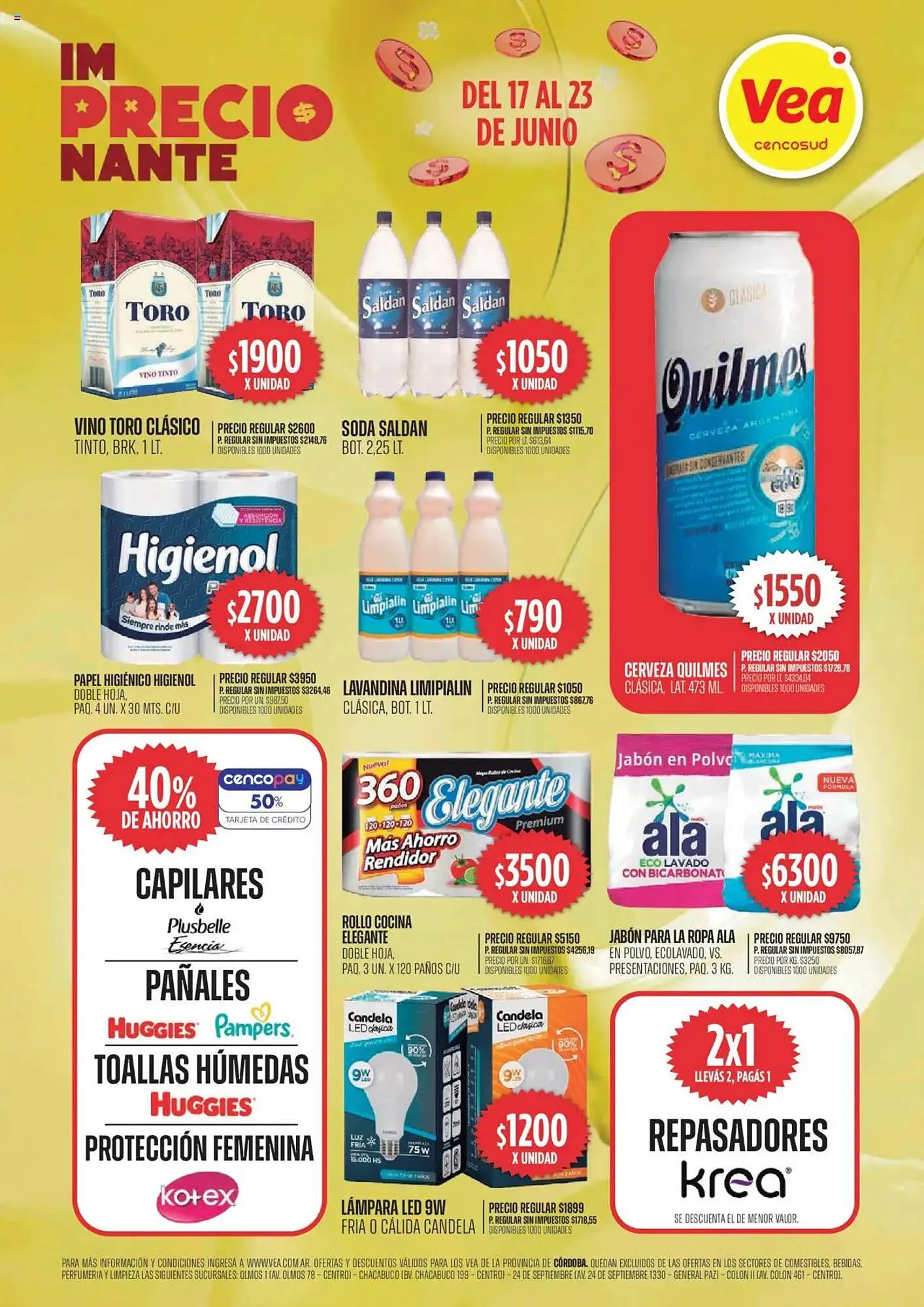 Ofertas de Catálogo Supermercados Vea 17 de junio al 23 de junio 2025 - Página 4 del catálogo