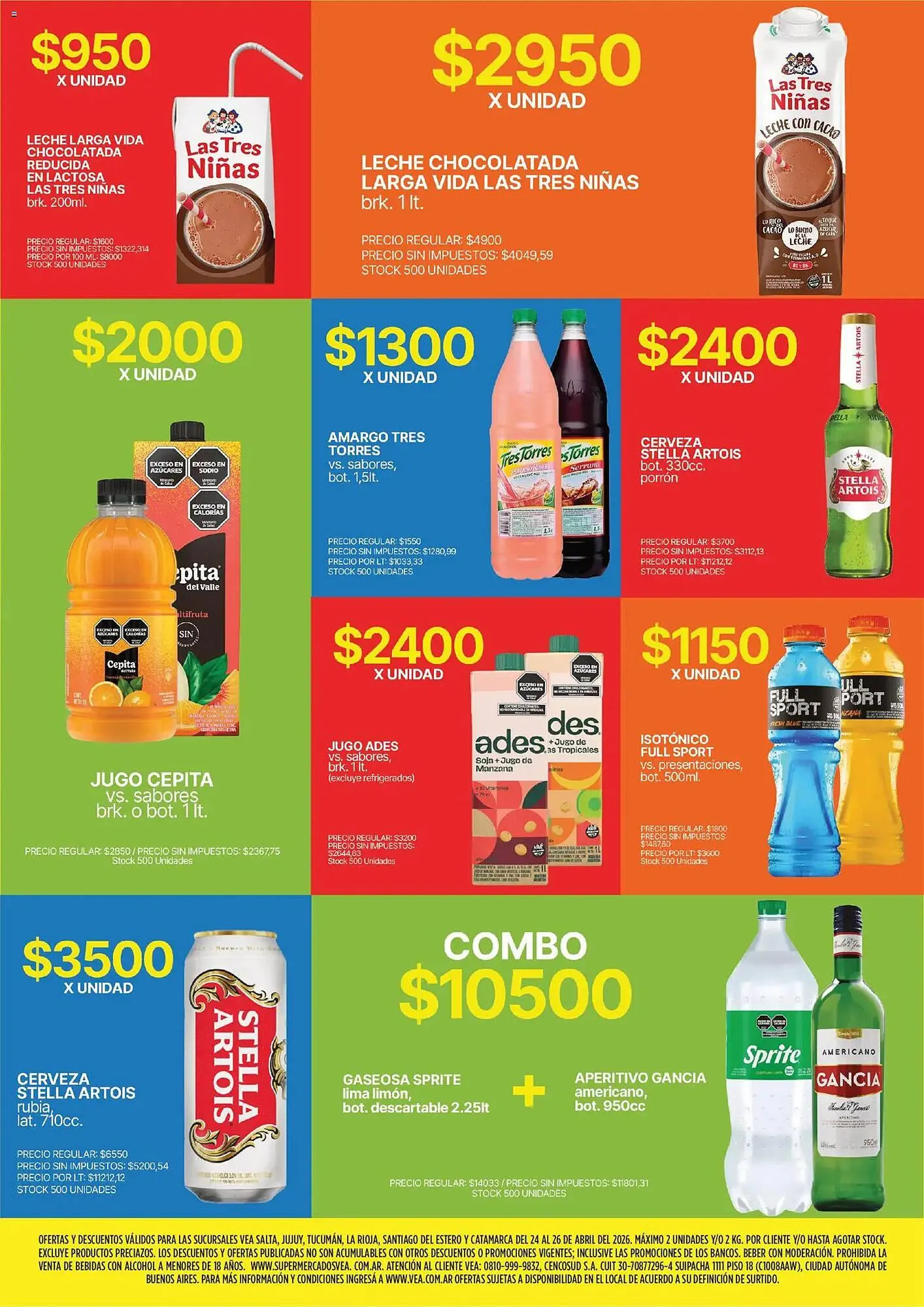 Ofertas de Catálogo Supermercados Vea 24 de abril al 26 de abril 2026 - Página 6 del catálogo