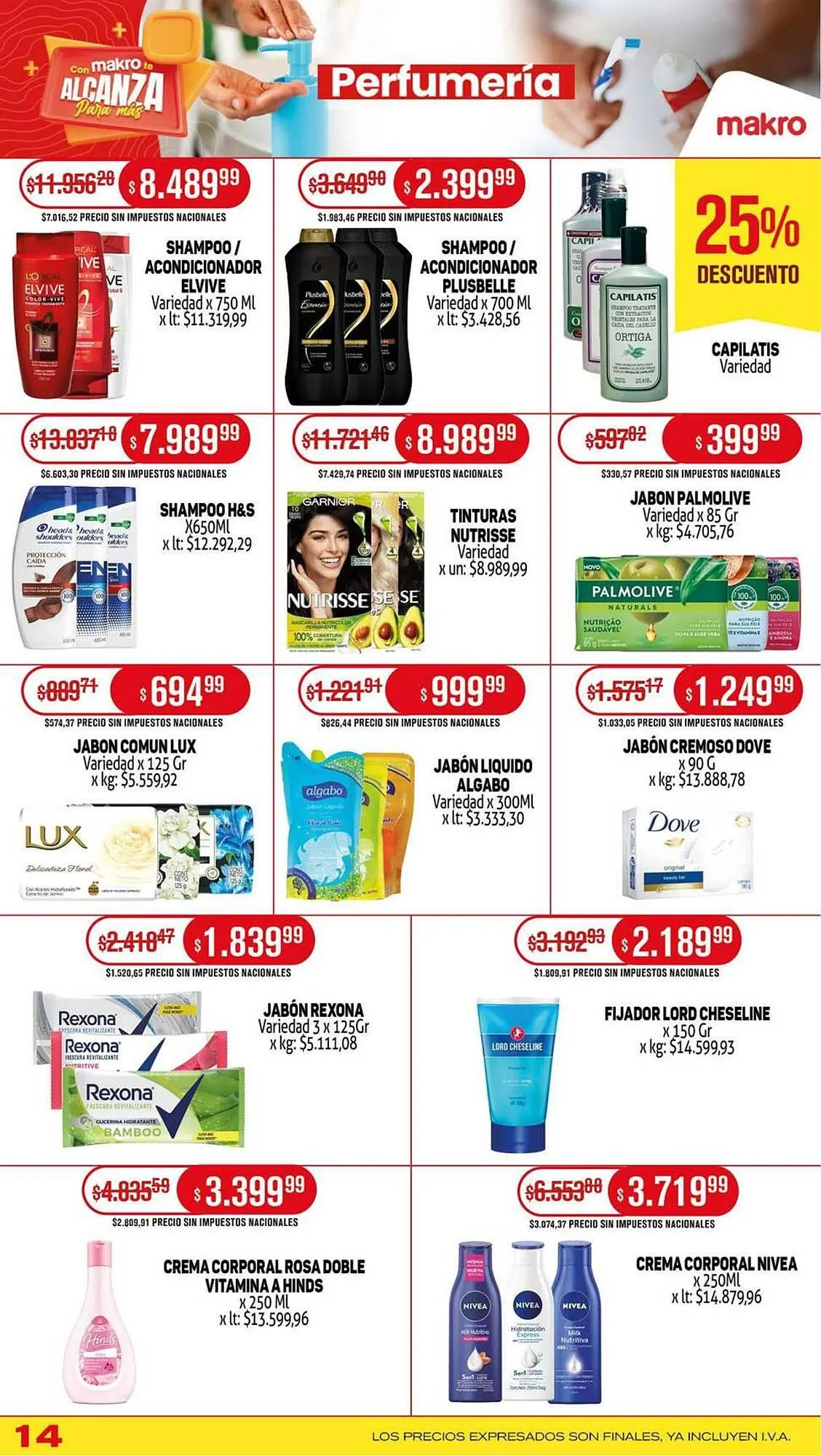 Ofertas de Catálogo Makro 7 de agosto al 13 de agosto 2025 - Página 14 del catálogo