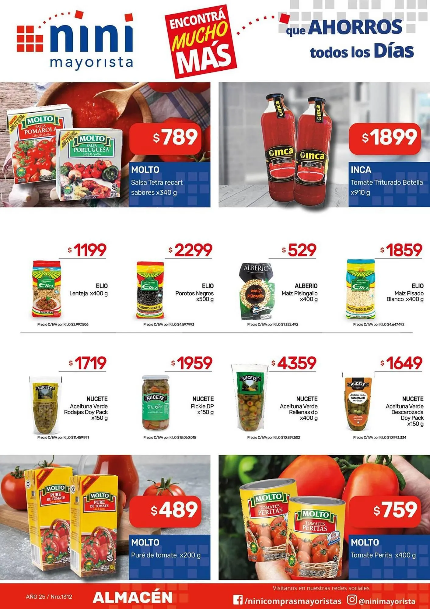 Ofertas de Catálogo Nini Mayorista 16 de junio al 22 de junio 2025 - Página 20 del catálogo