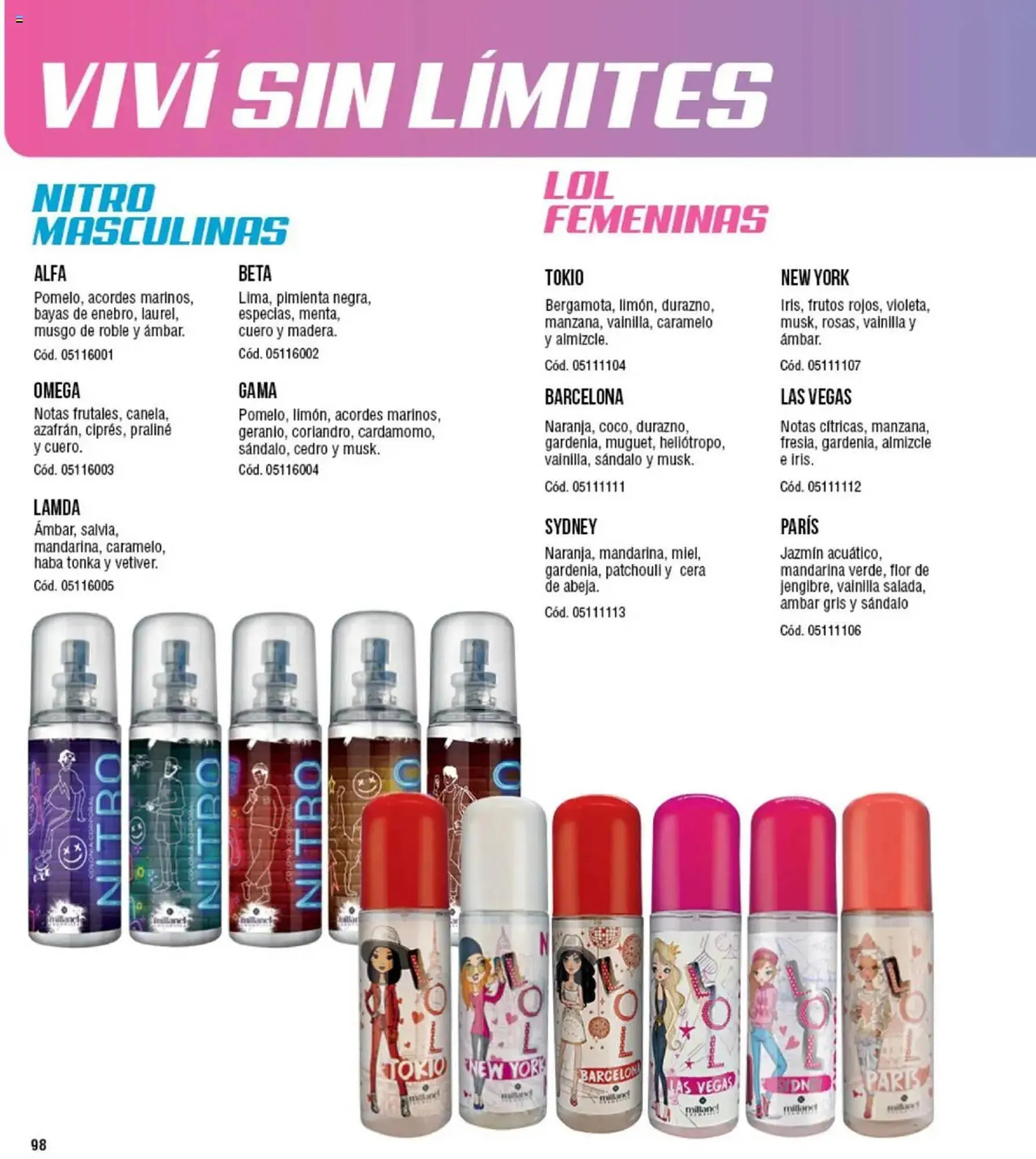 Ofertas de Catálogo Millanel Cosmética 28 de abril al 25 de mayo 2025 - Página 98 del catálogo