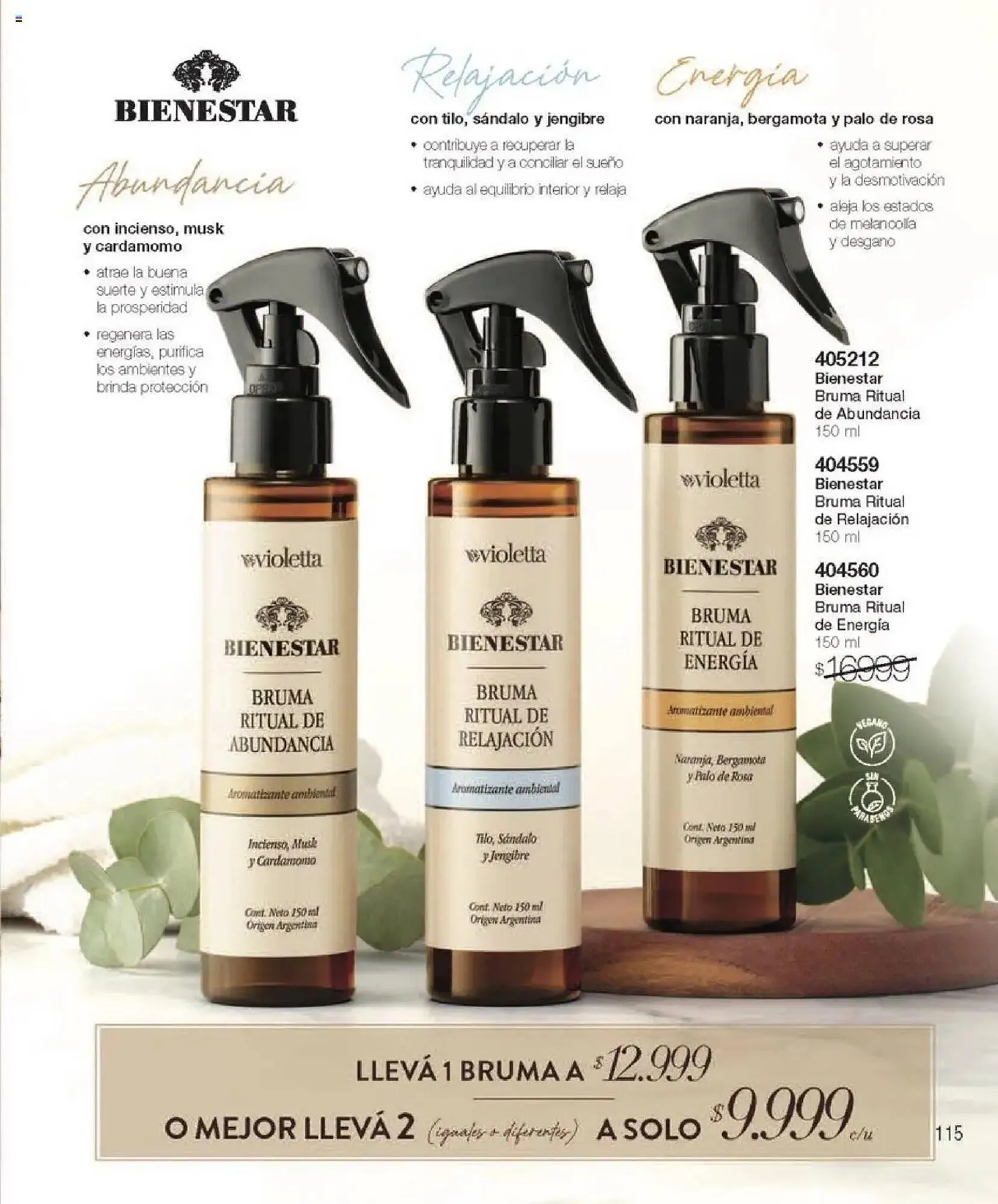 Ofertas de Catálogo Violetta Cosméticos 9 de octubre al 12 de noviembre 2025 - Página 115 del catálogo