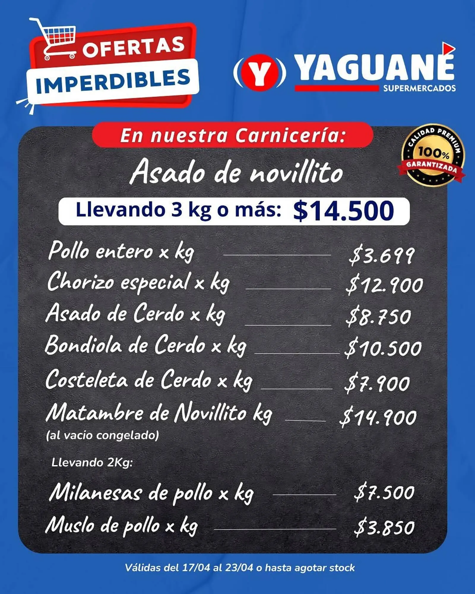 Ofertas de Catálogo Yaguane Supermercados 17 de abril al 23 de abril 2026 - Página 4 del catálogo