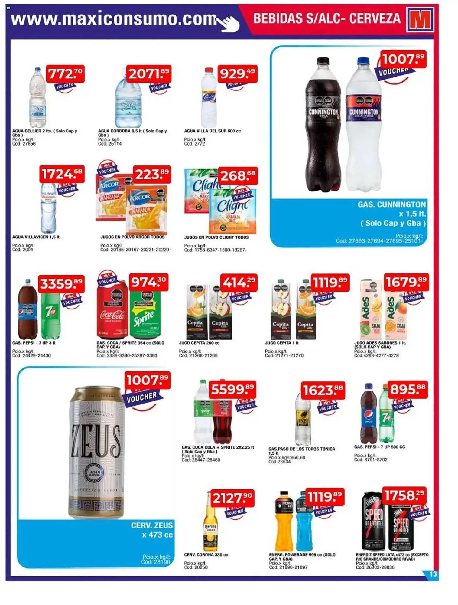 Ofertas de Catálogo Maxiconsumo 6 de enero al 12 de enero 2025 - Página 13 del catálogo