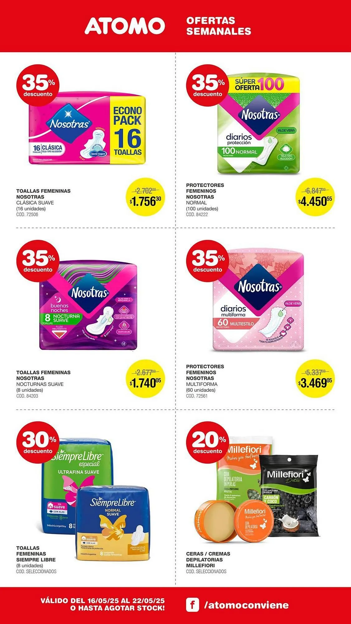 Ofertas de Catálogo Atomo Conviene 16 de mayo al 22 de mayo 2025 - Página 18 del catálogo