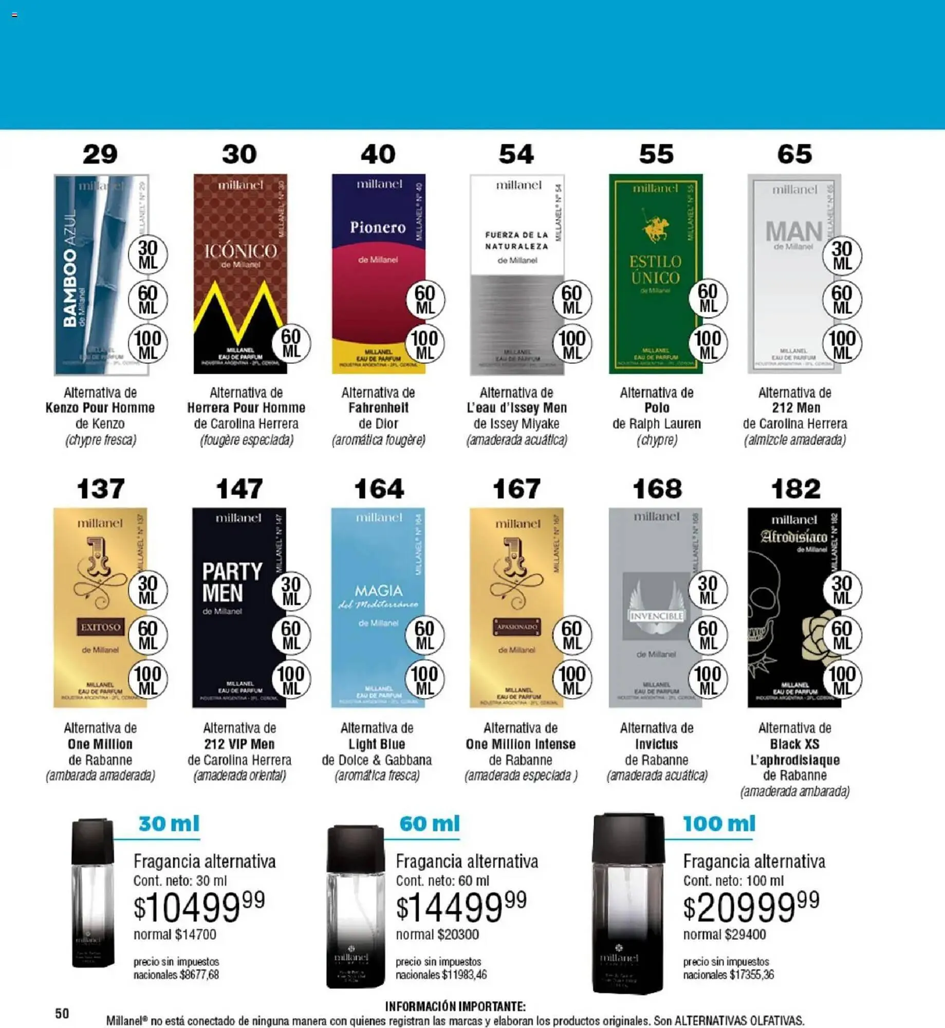 Ofertas de Catálogo Millanel Cosmética 2 de febrero al 2 de marzo 2026 - Página 50 del catálogo