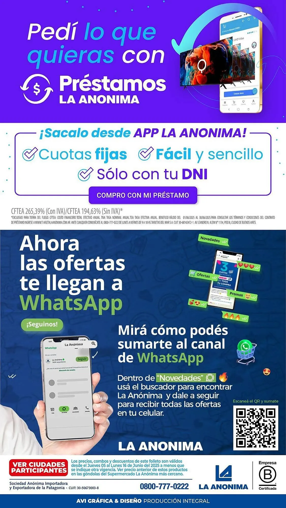 Ofertas de Catálogo La Anonima 5 de junio al 16 de junio 2025 - Página 21 del catálogo