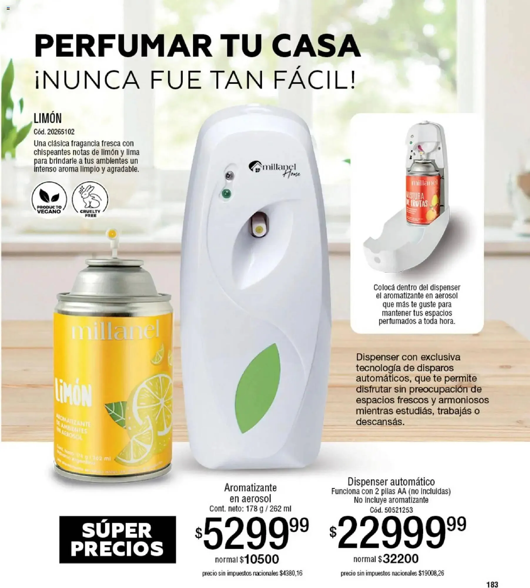 Ofertas de Catálogo Millanel Cosmética 5 de enero al 1 de febrero 2026 - Página 183 del catálogo