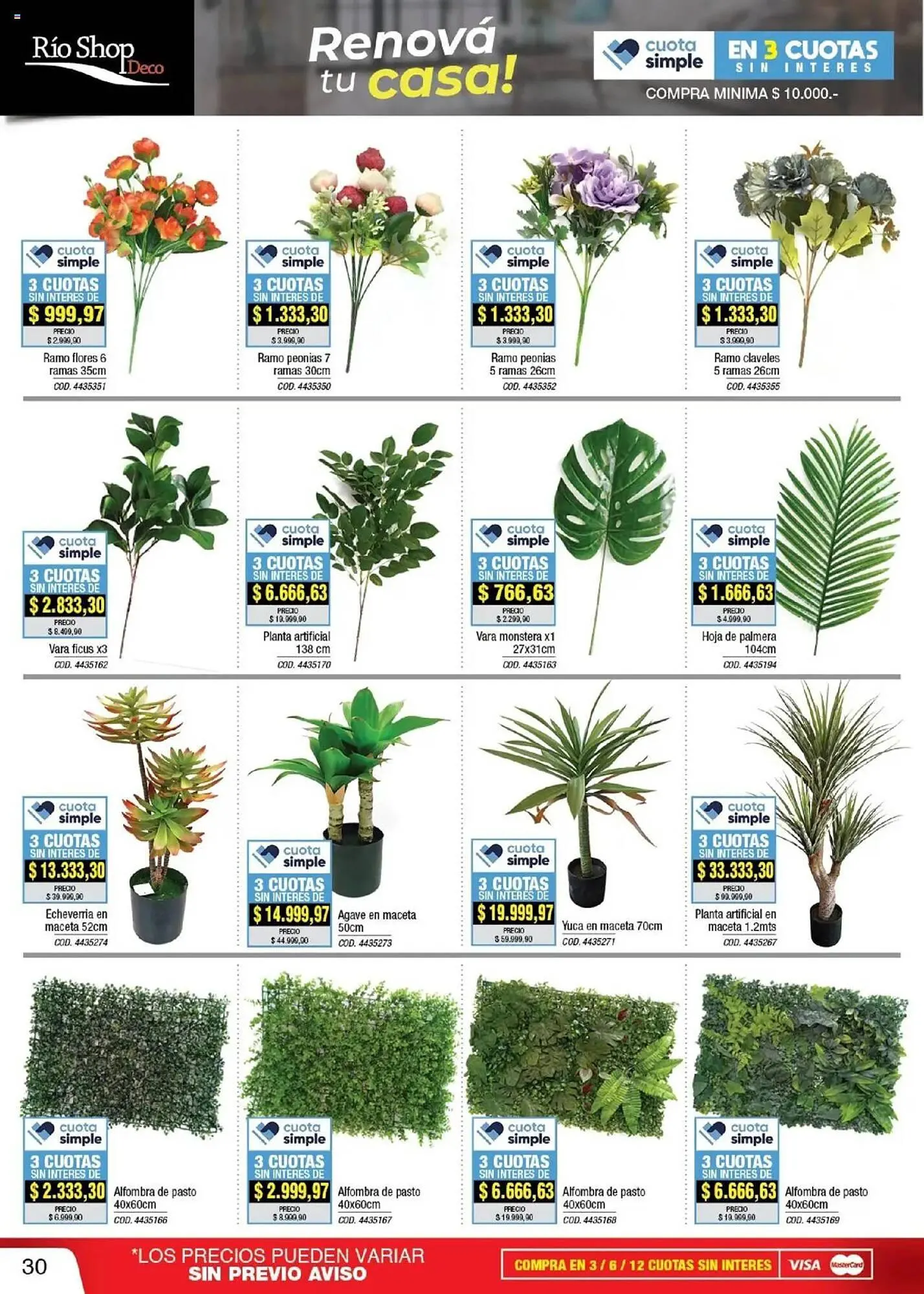 Ofertas de Catálogo Rio Shop Deco 20 de marzo al 30 de abril 2025 - Página 30 del catálogo