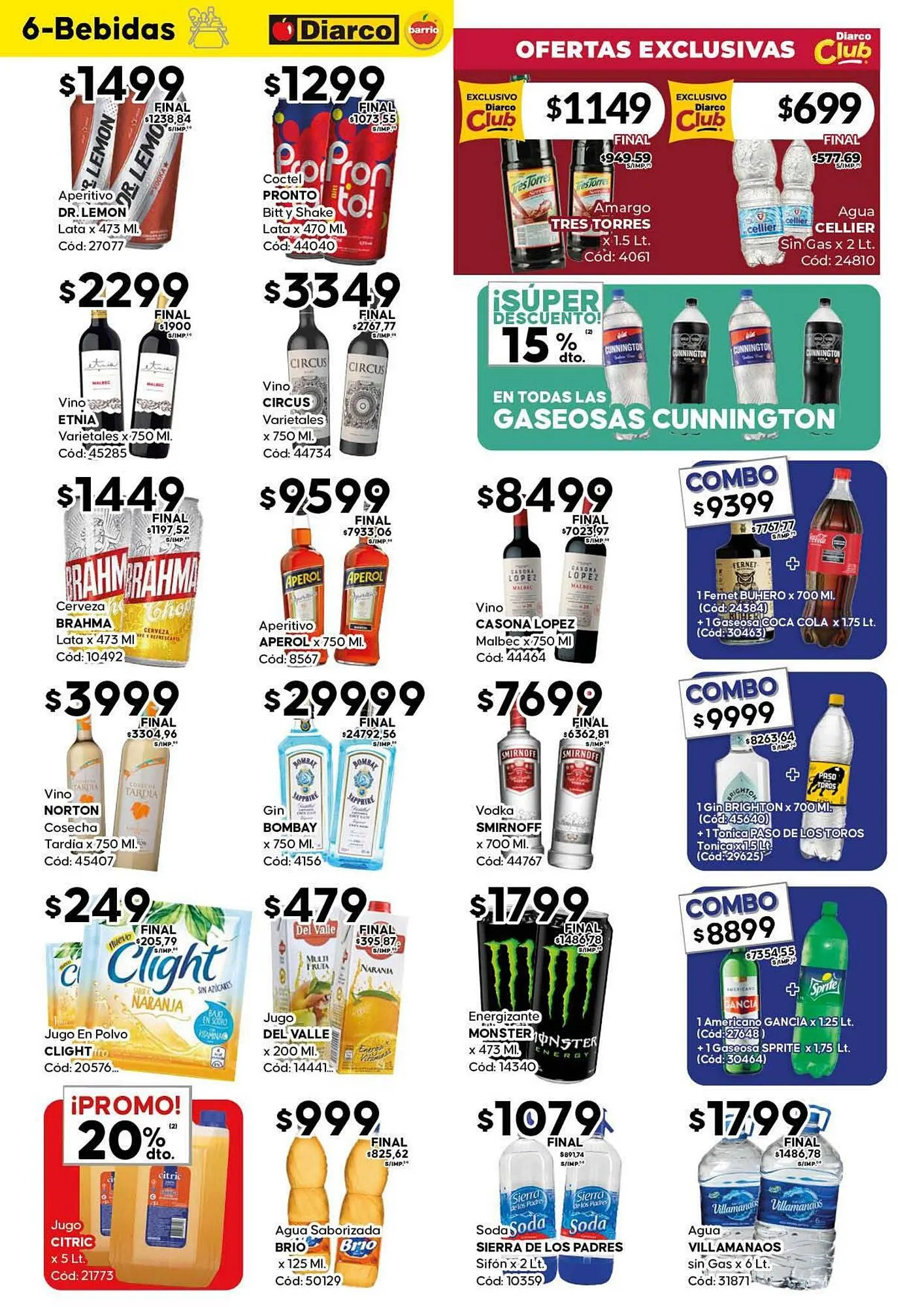 Ofertas de Catálogo Diarco 16 de junio al 22 de junio 2025 - Página 6 del catálogo