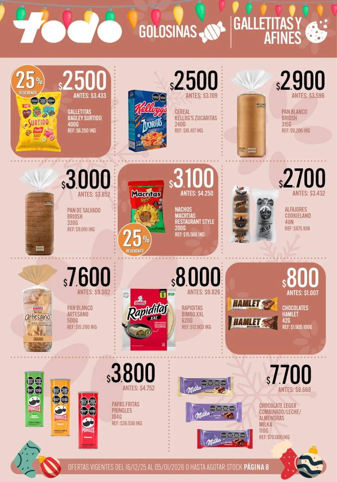 Ofertas de Catálogo Supermercados Todo 16 de diciembre al 5 de enero 2026 - Página 8 del catálogo