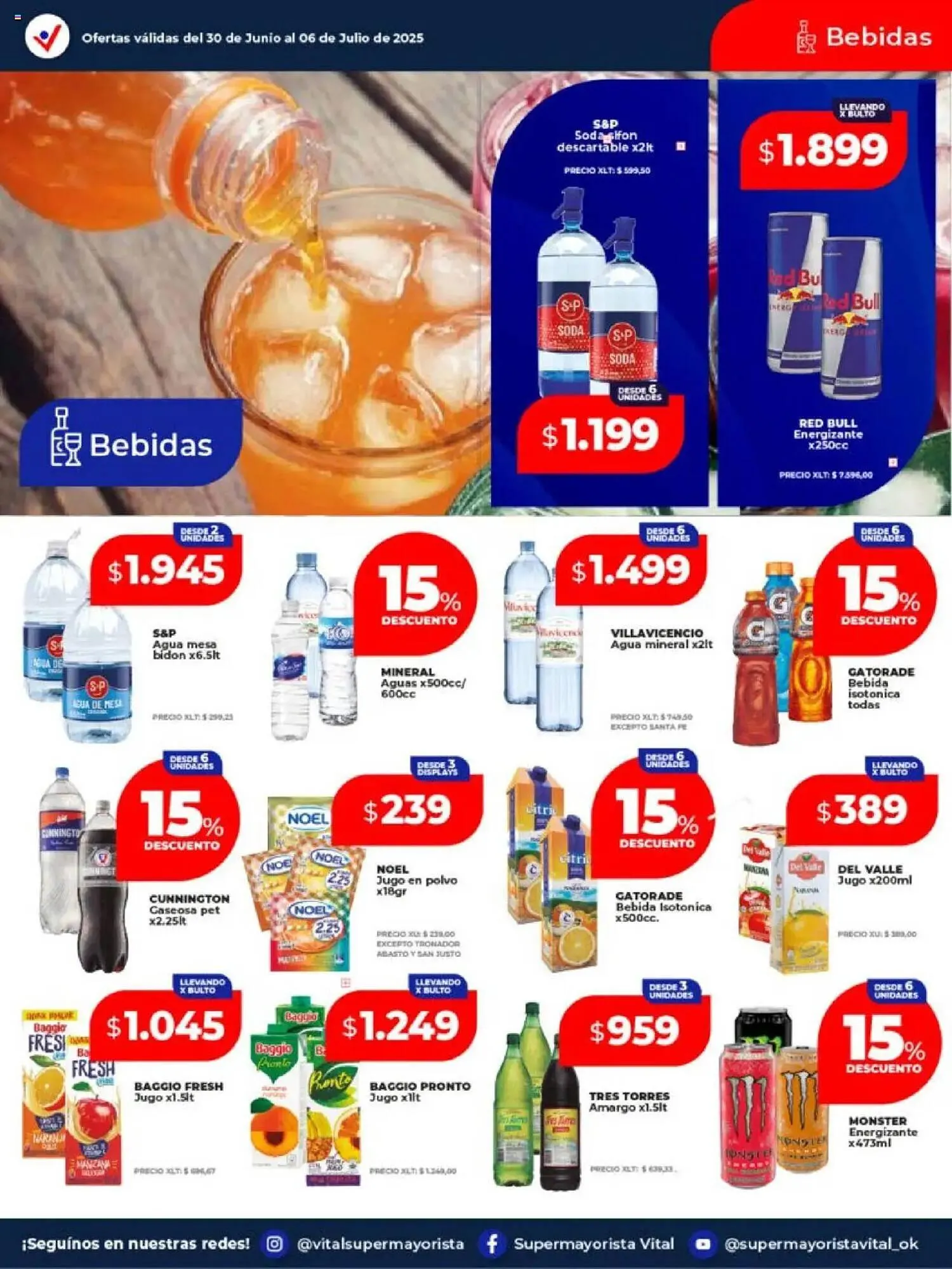 Ofertas de Catálogo Supermayorista Vital 30 de junio al 7 de julio 2025 - Página 12 del catálogo