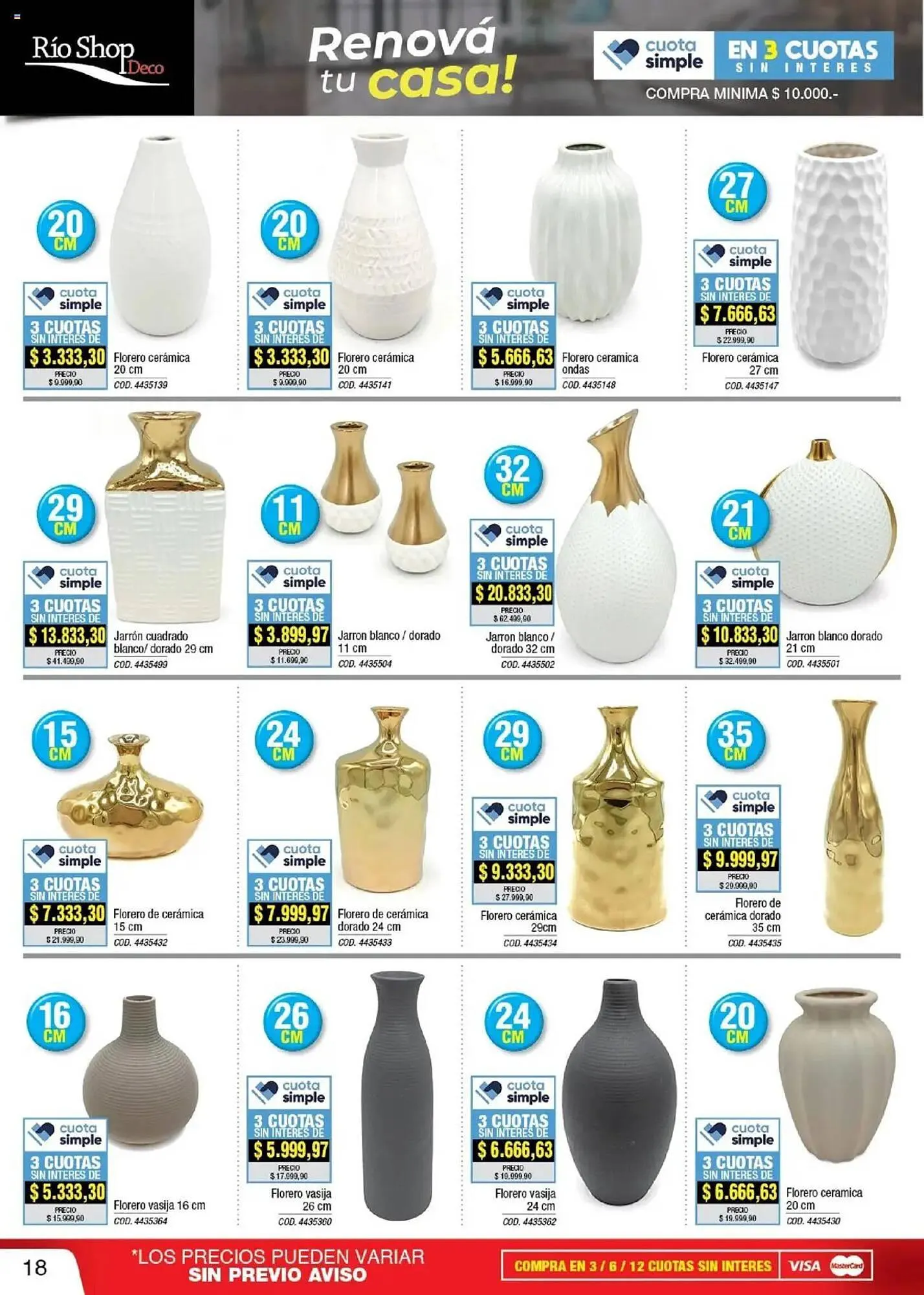 Ofertas de Catálogo Rio Shop Deco 20 de marzo al 30 de abril 2025 - Página 18 del catálogo