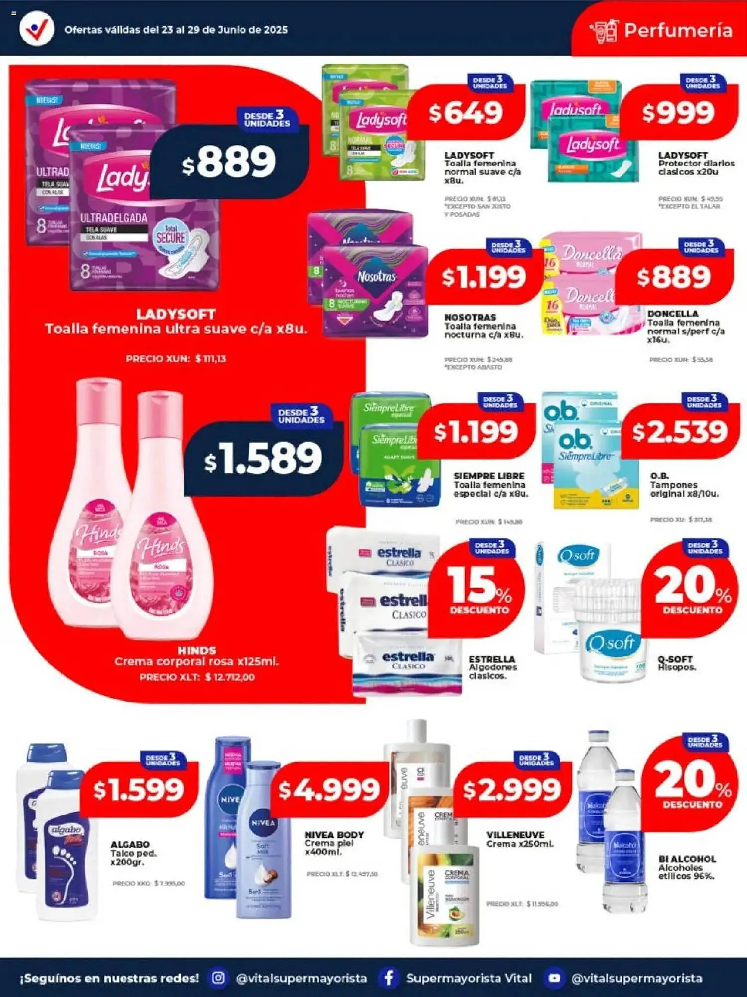 Ofertas de Catálogo Supermayorista Vital 23 de junio al 29 de junio 2025 - Página 4 del catálogo