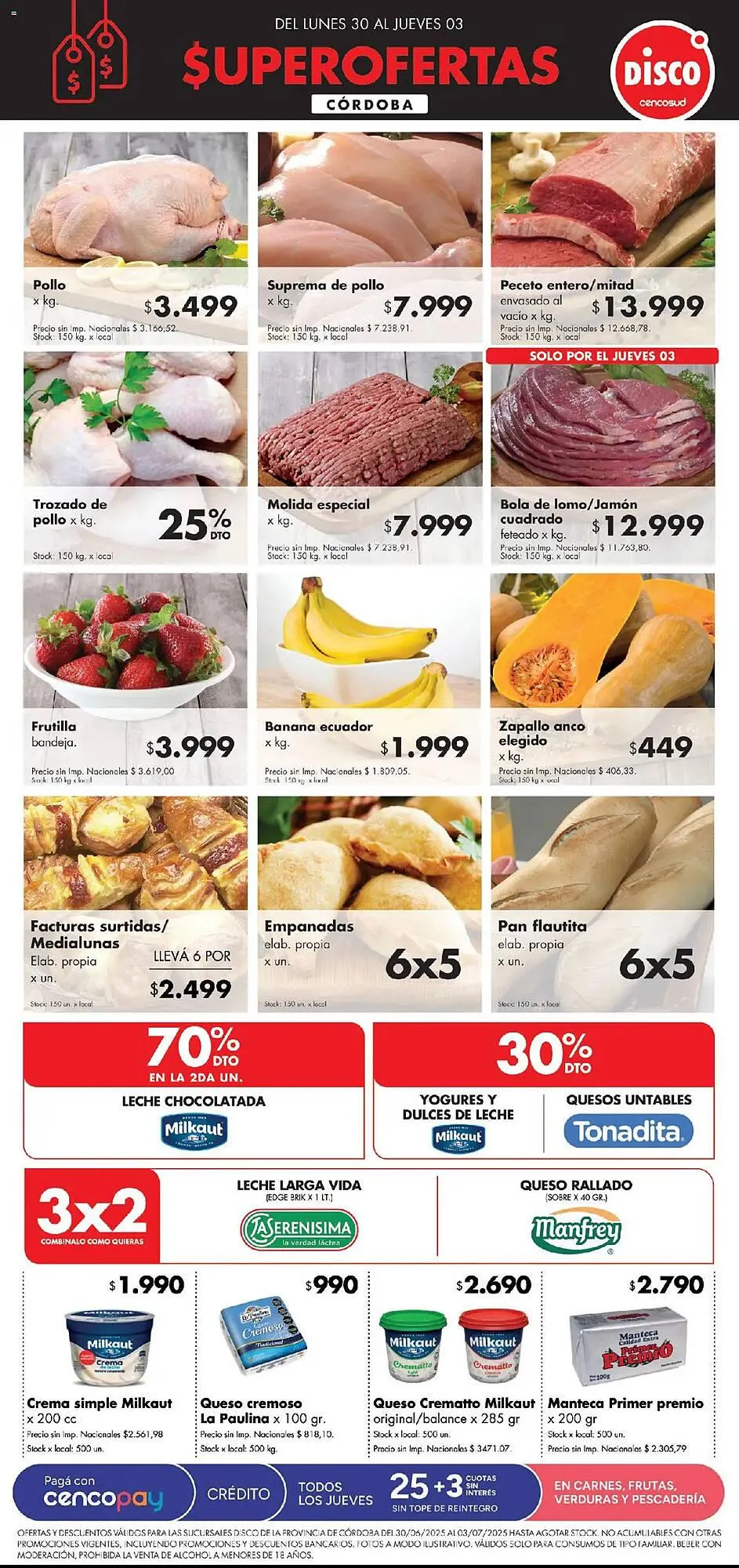 Ofertas de Catálogo Disco 30 de junio al 3 de julio 2025 - Página 1 del catálogo