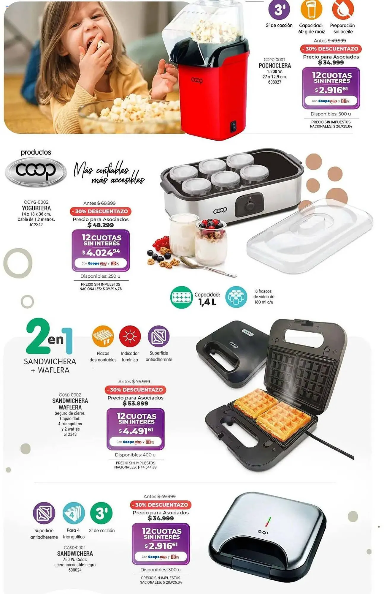 Ofertas de Catálogo Cooperativa Obrera 14 de julio al 28 de julio 2025 - Página 31 del catálogo