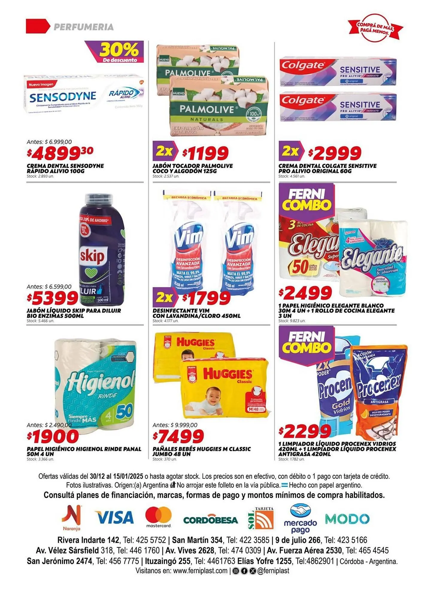 Ofertas de Catálogo Ferniplast 31 de diciembre al 15 de enero 2025 - Página 8 del catálogo