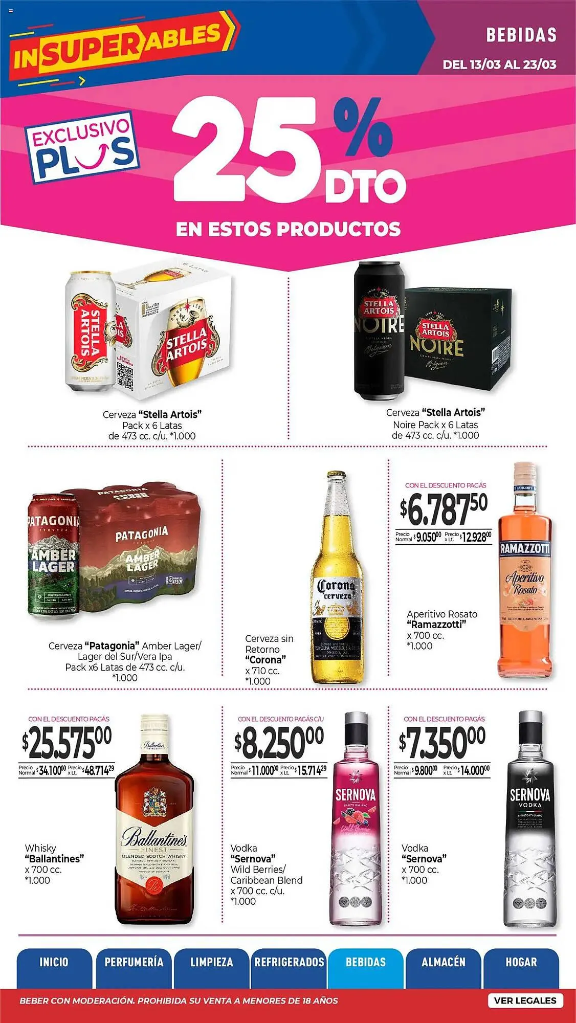 Ofertas de Catálogo La Anonima 13 de marzo al 23 de marzo 2025 - Página 18 del catálogo