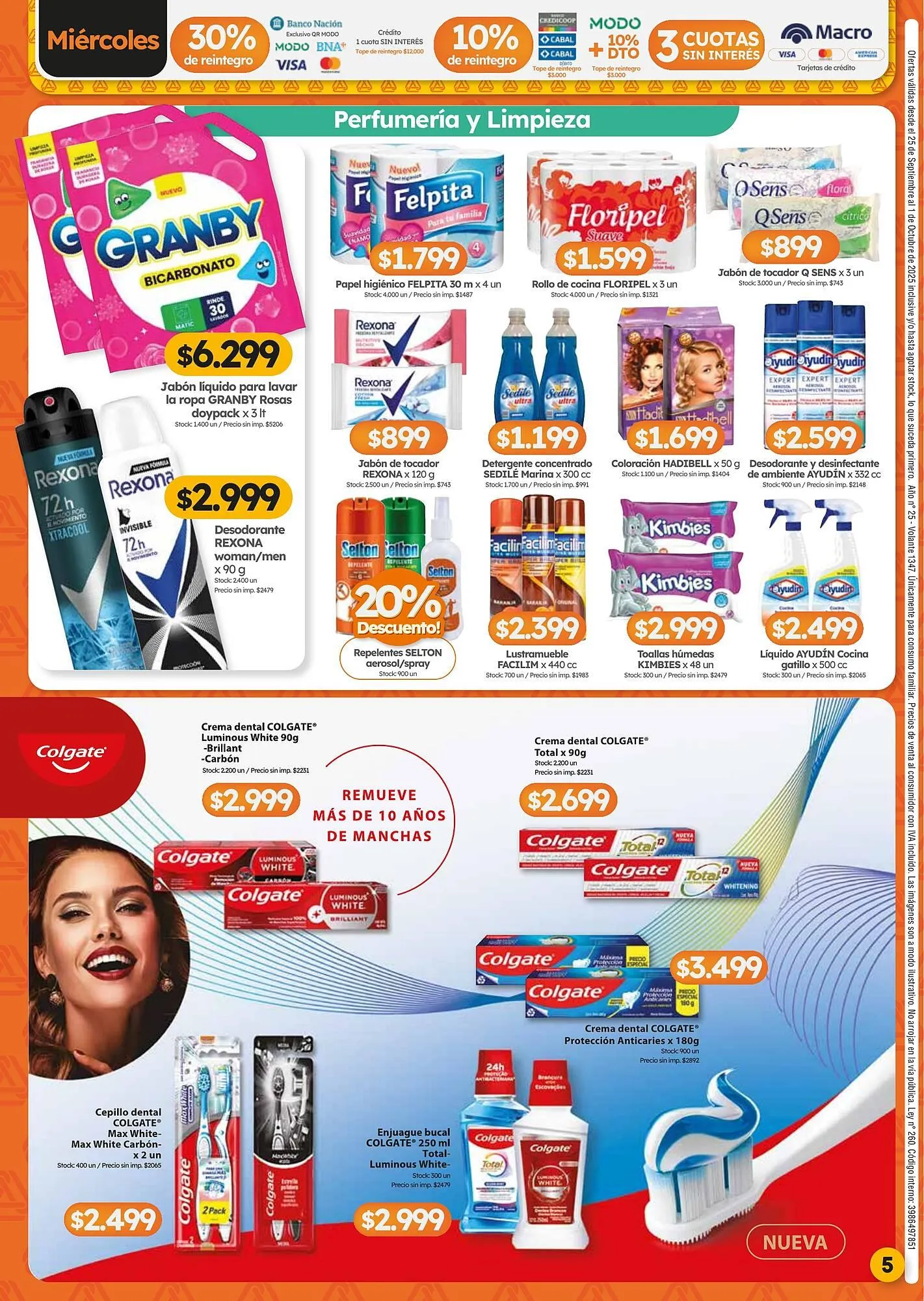 Ofertas de Folleto Cordiez 25 de septiembre al 1 de octubre 2025 - Página 5 del catálogo