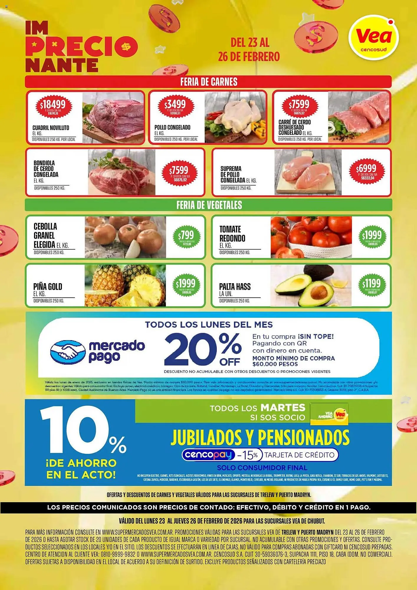 Ofertas de Catálogo Supermercados Vea 23 de febrero al 26 de febrero 2026 - Página 1 del catálogo