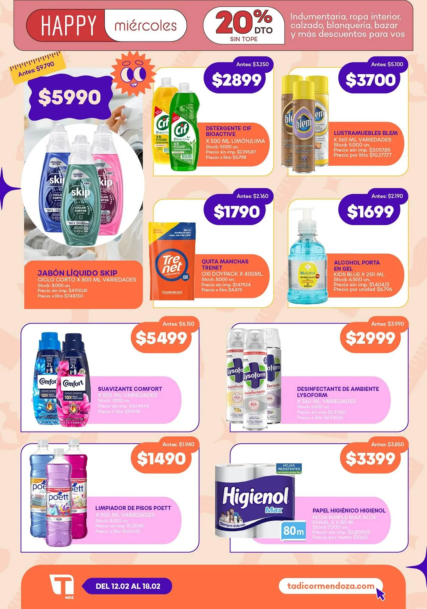 Ofertas de Catálogo Supermercados Tadicor 11 de febrero al 18 de febrero 2026 - Página 8 del catálogo