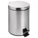 Cesto de basura a pedal 5 L de acero inoxidable