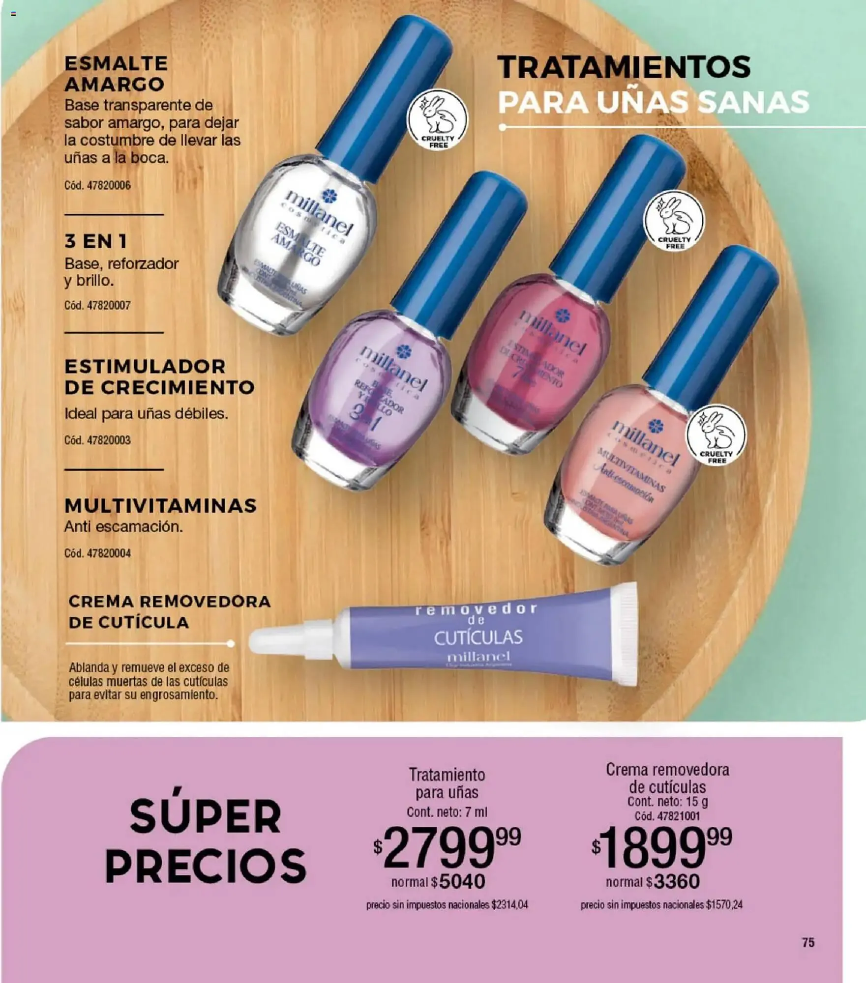 Ofertas de Catálogo Millanel Cosmética 5 de enero al 1 de febrero 2026 - Página 75 del catálogo