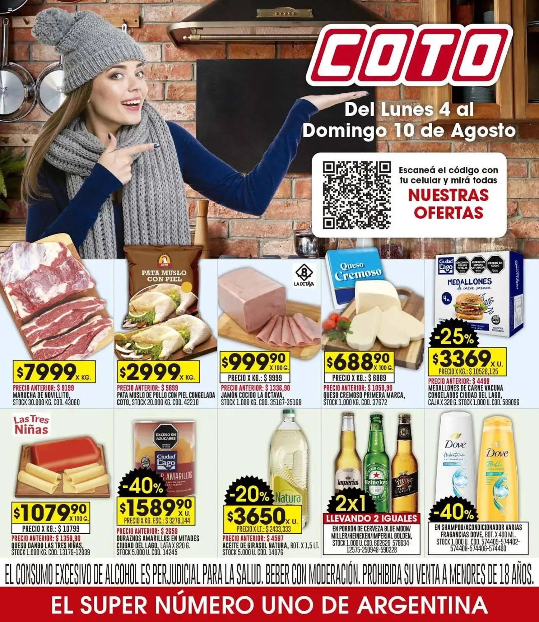 Ofertas de Catálogo Coto 4 de agosto al 10 de agosto 2025 - Página 1 del catálogo