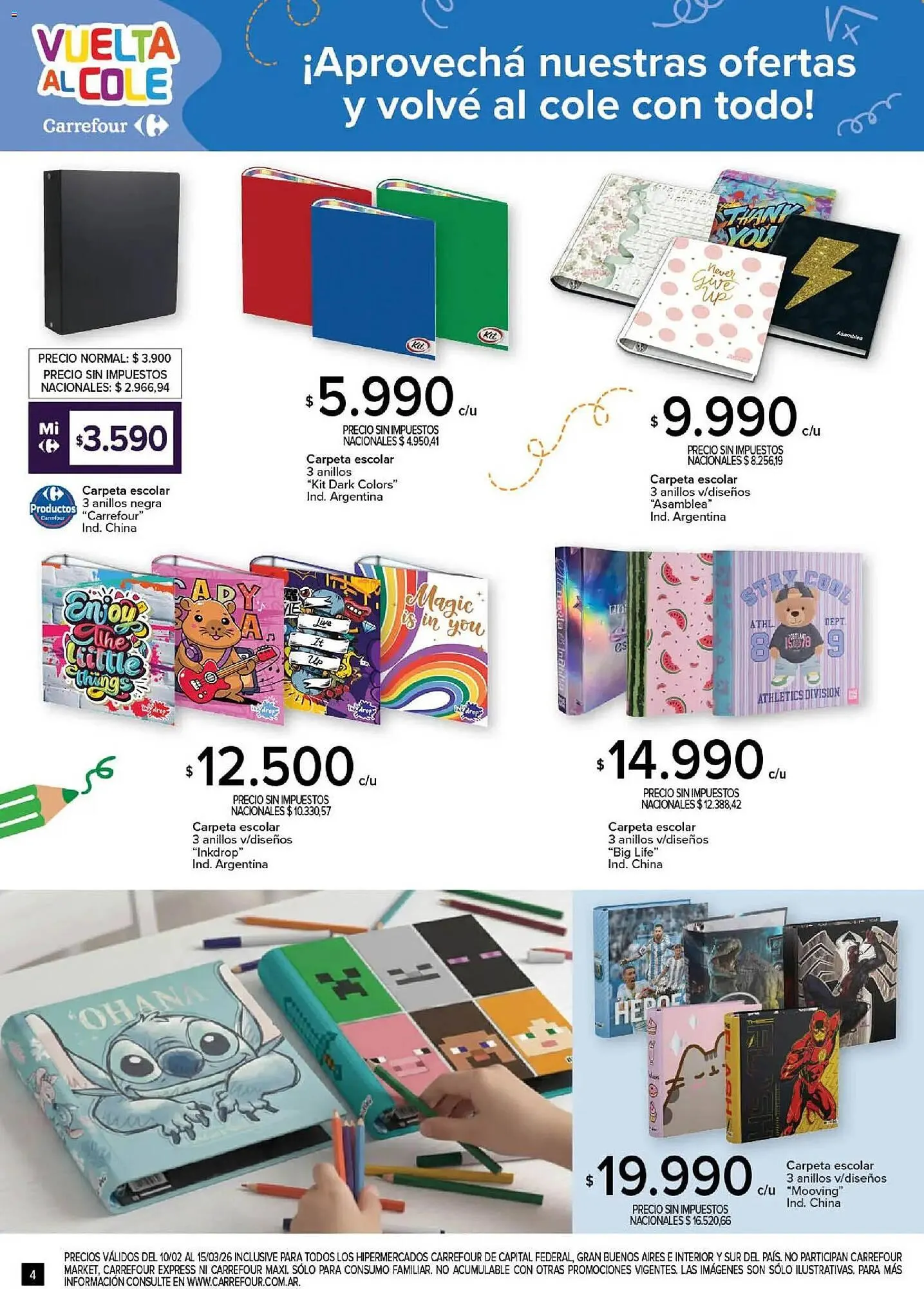 Ofertas de Catálogo Carrefour 10 de febrero al 15 de marzo 2026 - Página 4 del catálogo