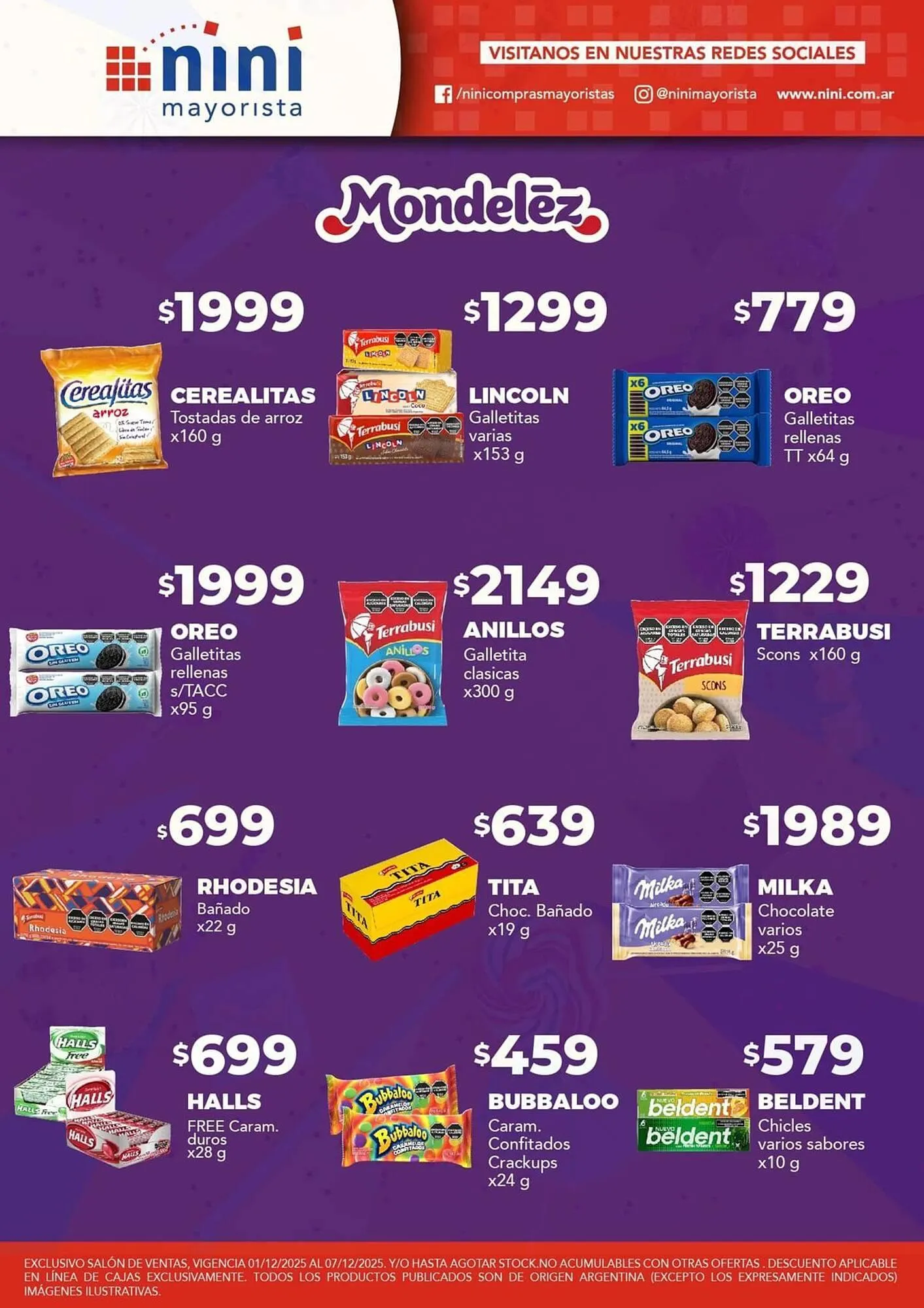 Ofertas de Catálogo Nini Mayorista 1 de diciembre al 7 de diciembre 2025 - Página 29 del catálogo