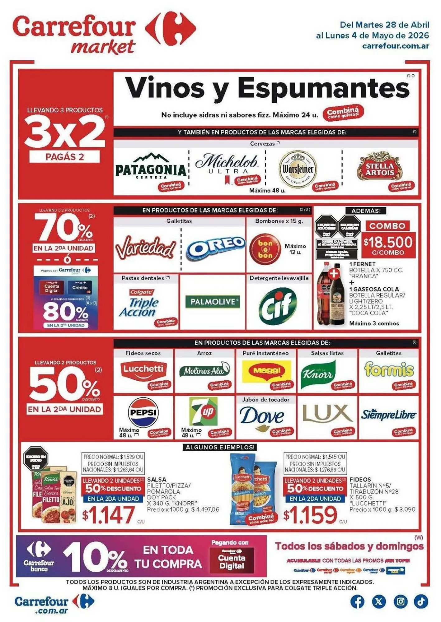 Ofertas de Folleto Carrefour Market 28 de abril al 5 de mayo 2026 - Página 1 del catálogo