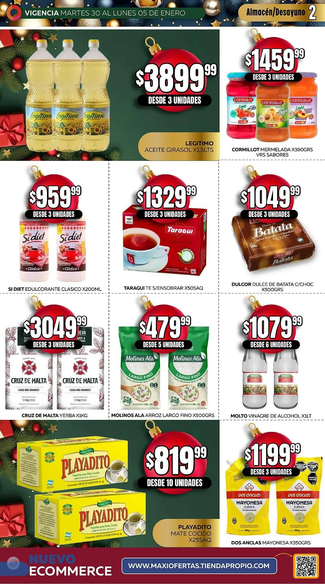 Ofertas de Catálogo Maxi Ofertas 30 de diciembre al 5 de enero 2026 - Página 2 del catálogo