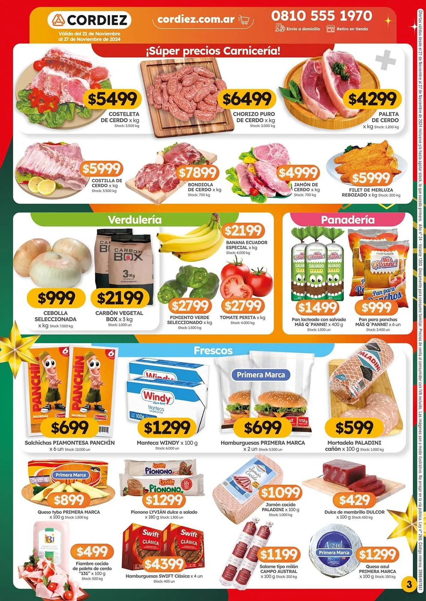 Ofertas de Catálogo Cordiez 21 de noviembre al 5 de diciembre 2024 - Página 3 del catálogo