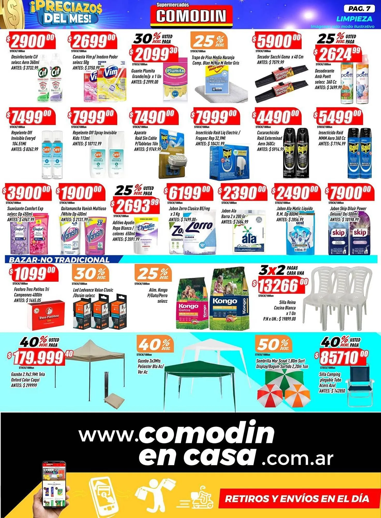 Ofertas de Catálogo Supermercados Comodin 24 de abril al 3 de mayo 2026 - Página 7 del catálogo