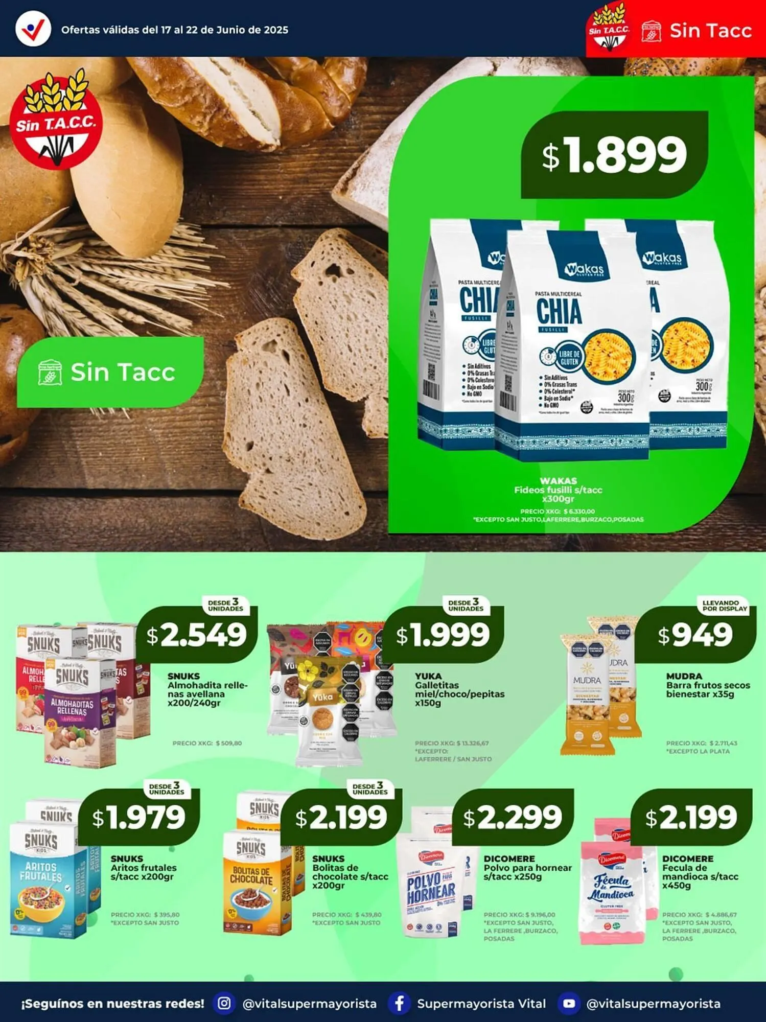 Ofertas de Catálogo Supermayorista Vital 17 de junio al 22 de junio 2025 - Página 20 del catálogo