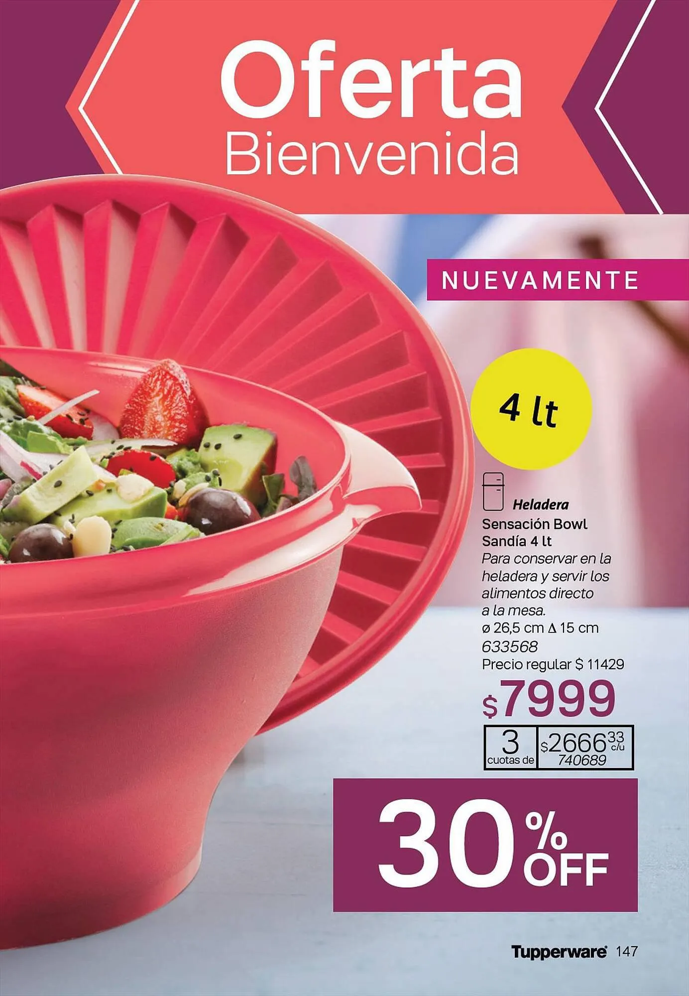 Ofertas de Catálogo Tupperware 25 de septiembre al 31 de octubre 2023 - Página 148 del catálogo