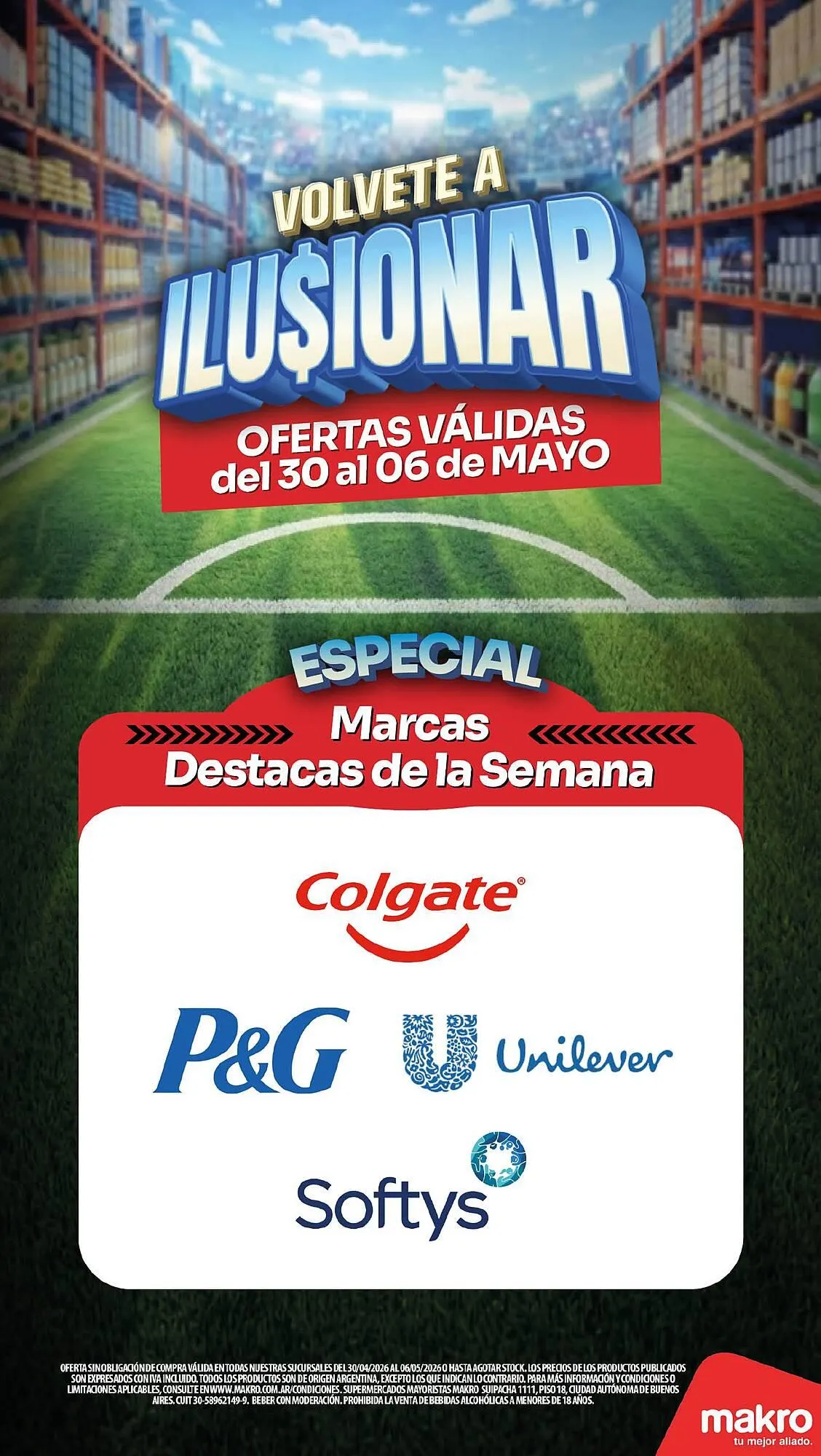Ofertas de Catálogo Makro 30 de abril al 6 de mayo 2026 - Página 1 del catálogo