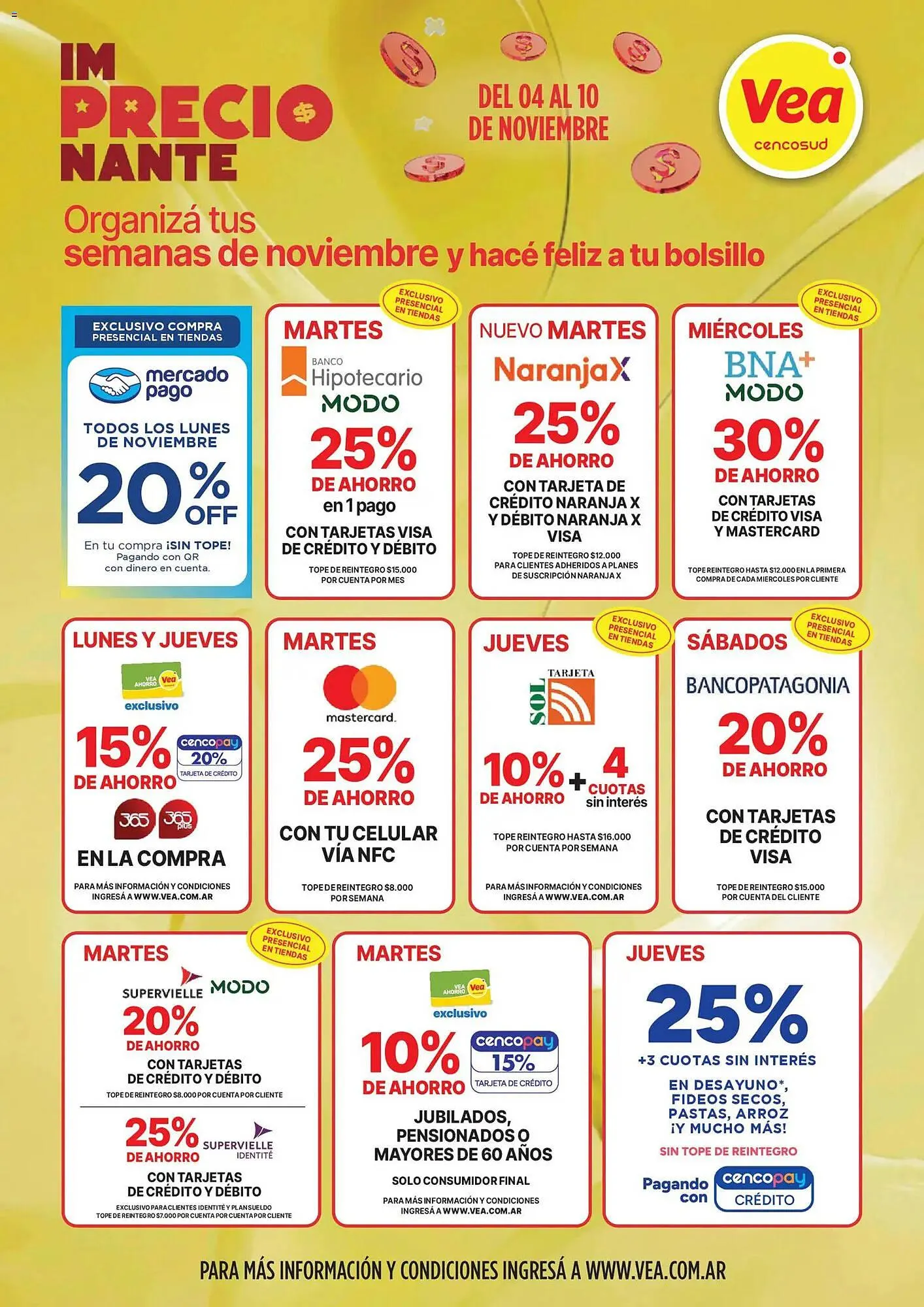 Ofertas de Catálogo Supermercados Vea 4 de noviembre al 11 de noviembre 2025 - Página 8 del catálogo