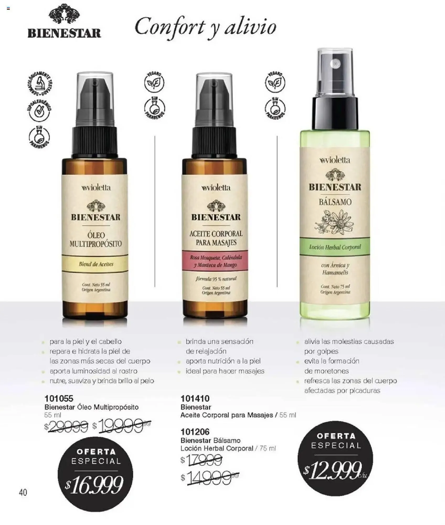 Ofertas de Catálogo Violetta Cosméticos 19 de septiembre al 10 de octubre 2025 - Página 40 del catálogo