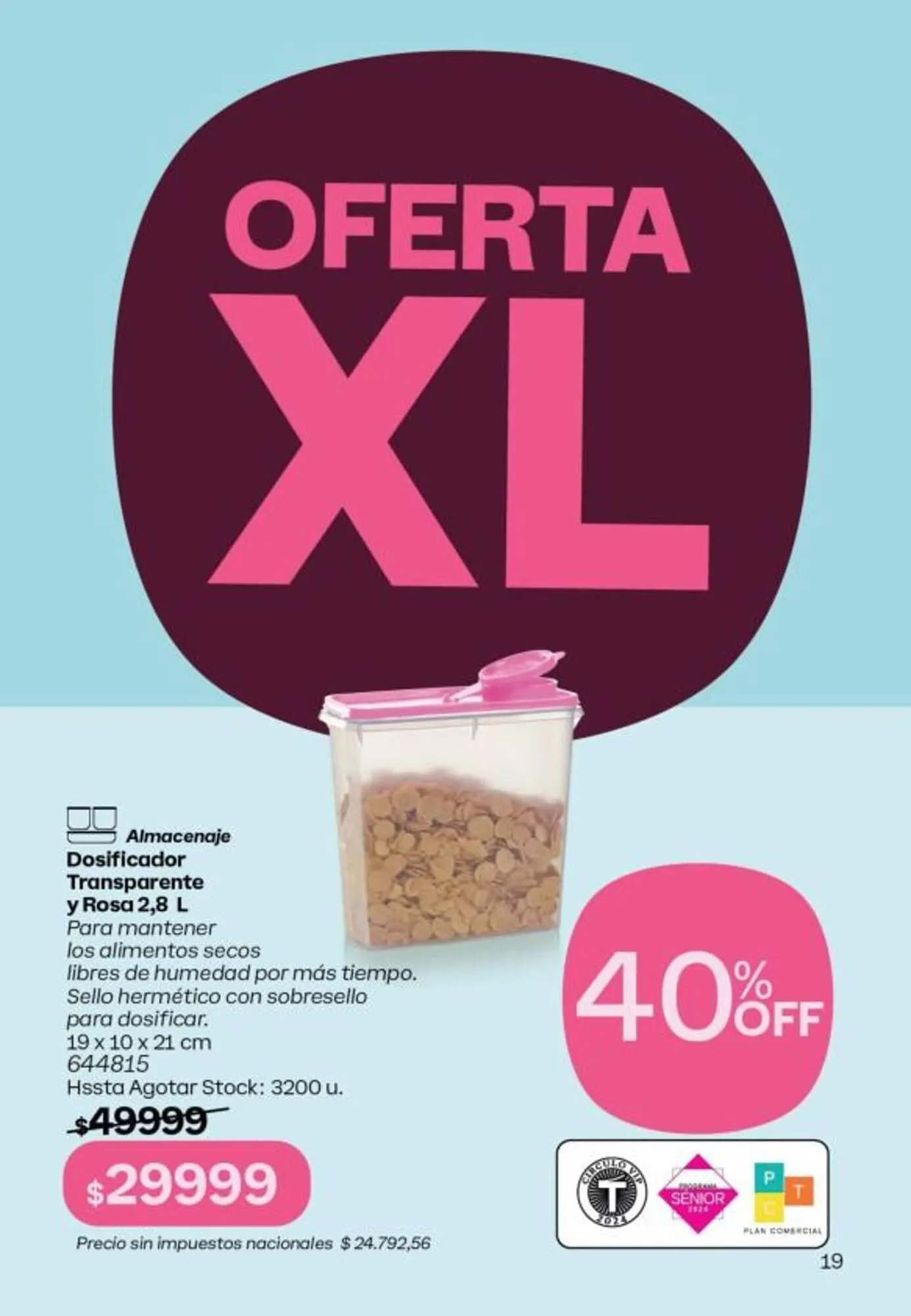 Ofertas de Folleto Tupperware 1 de octubre al 31 de octubre 2025 - Página 20 del catálogo