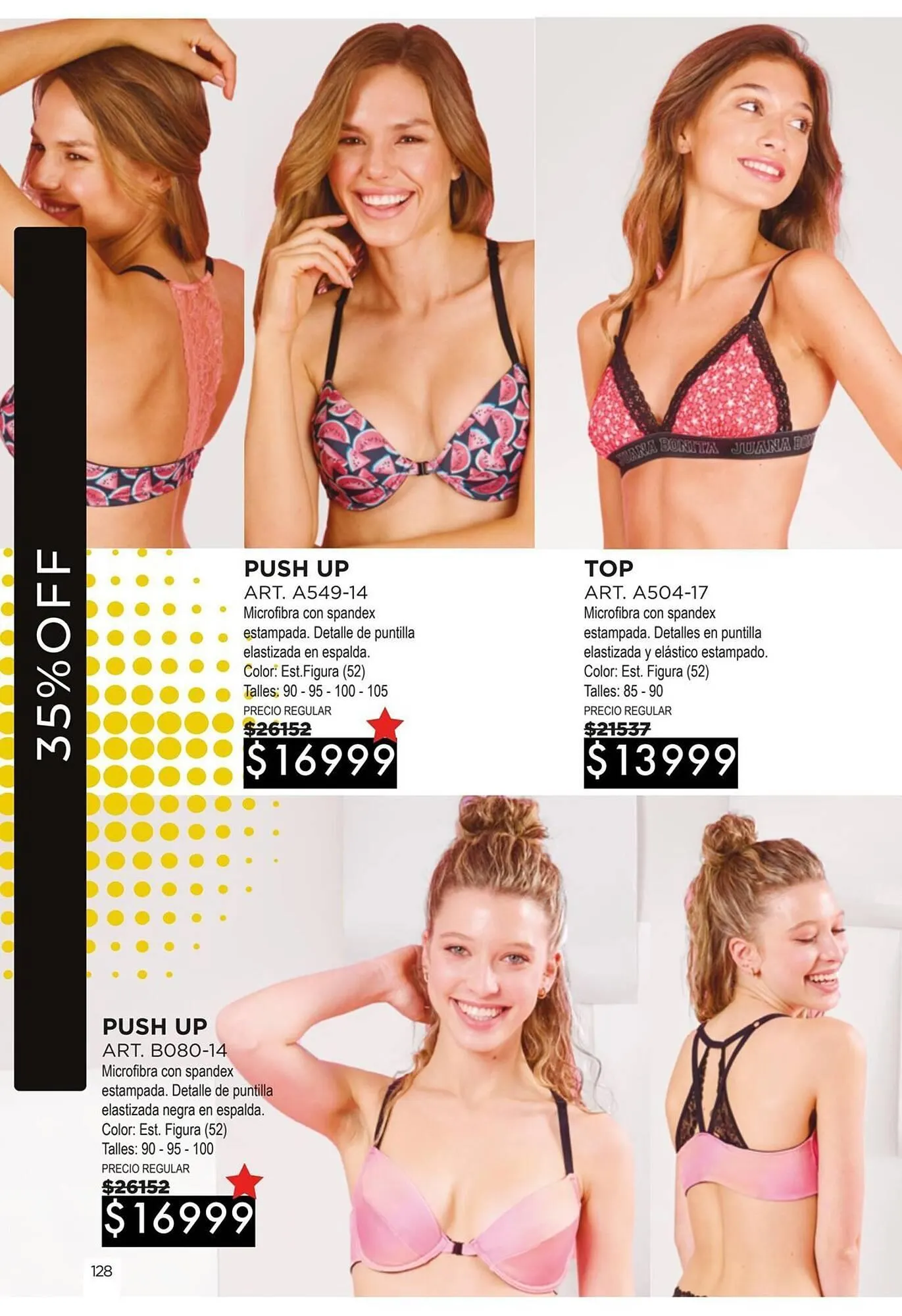 Ofertas de Catálogo Juana Bonita 25 de marzo al 31 de marzo 2025 - Página 128 del catálogo